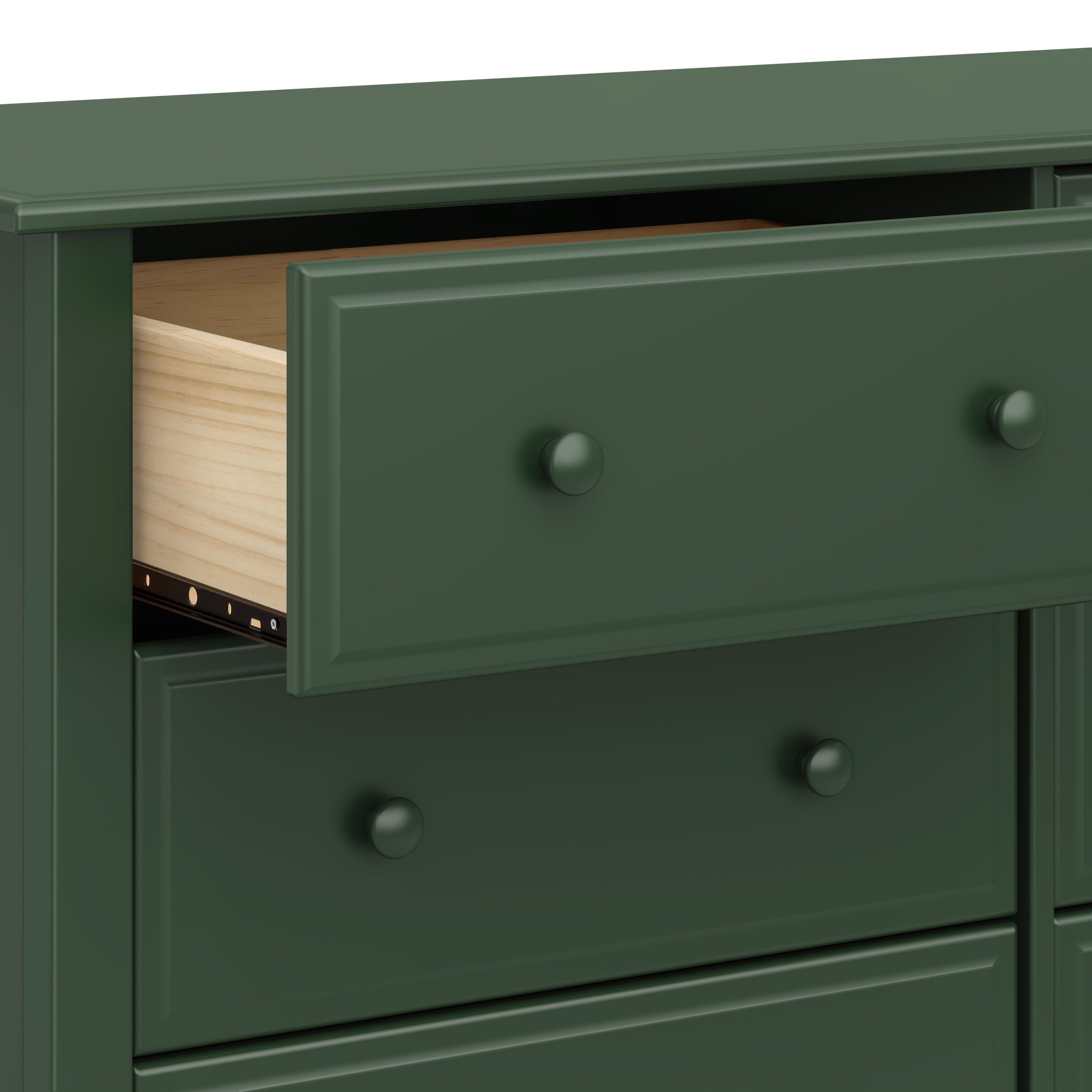 daVinci Jayden 6 Drawer Dresser, Green, large