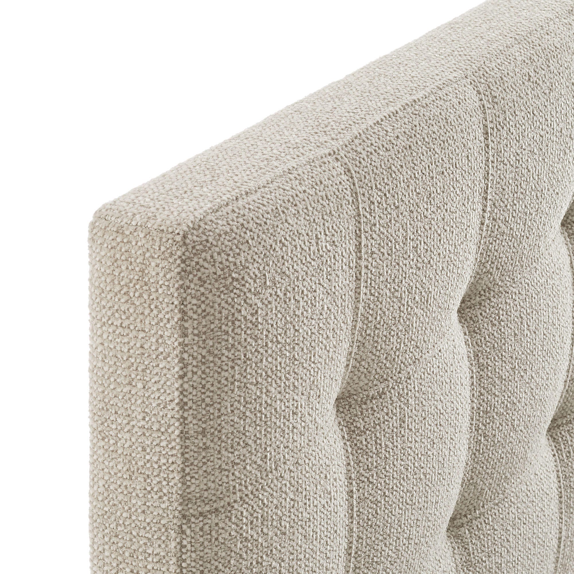 Modway Lily Solid Full Upholstered Headboard, Dove, large