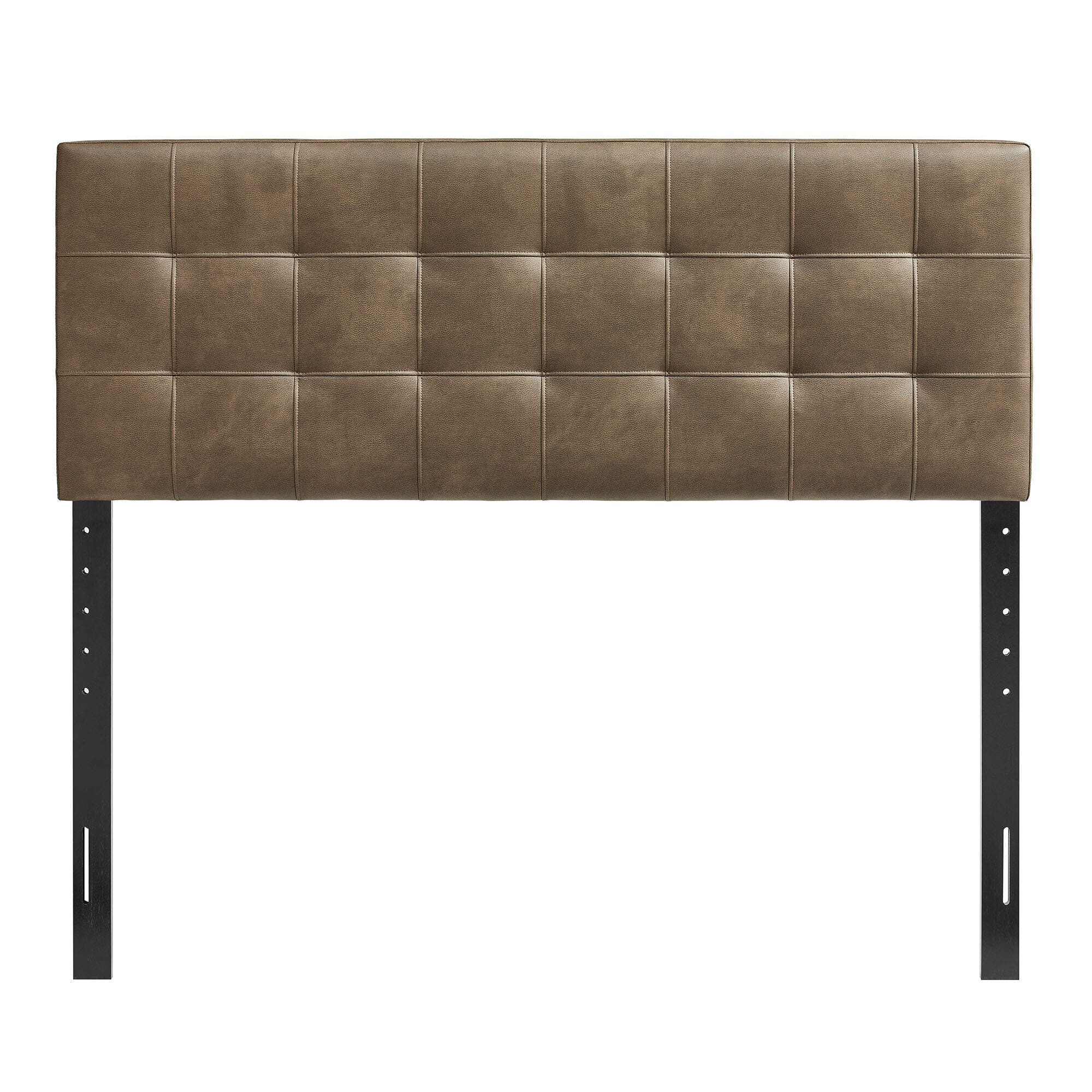 Modway Lily King Tufted Headboard, Mushroom, large