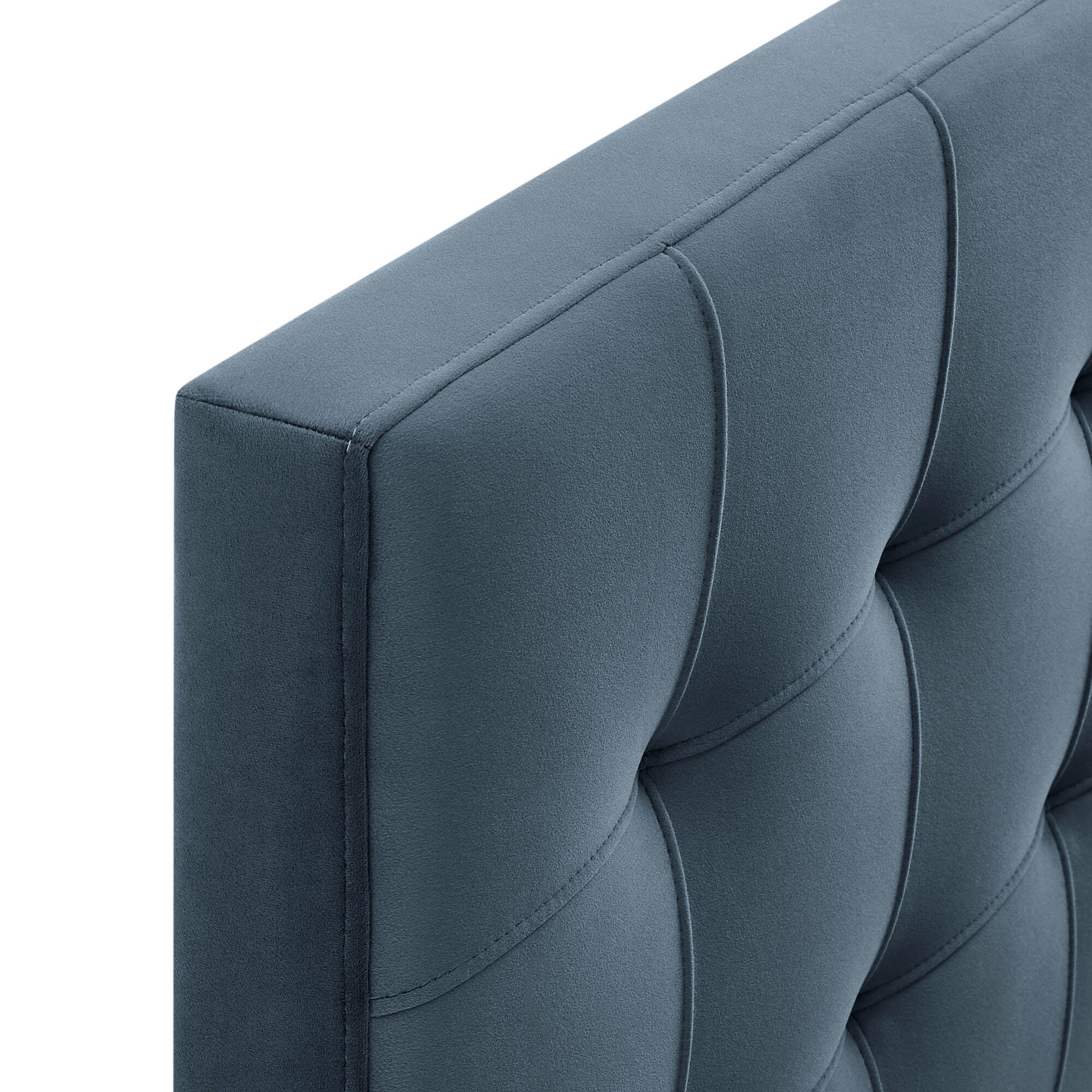 Modway Lily Twin Upholstered Heaboard, Cadet Blue, large