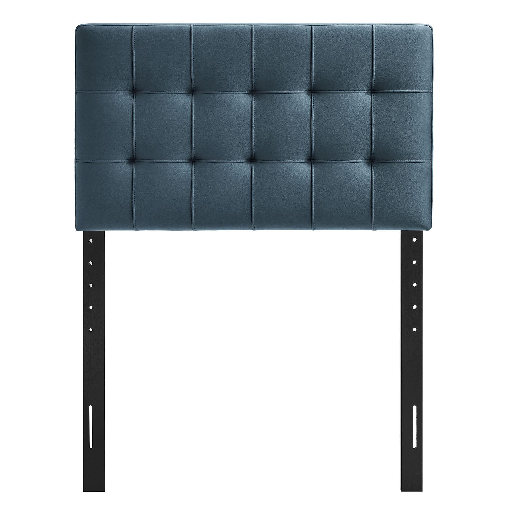 Modway Lily Twin Upholstered Heaboard, Cadet Blue, large