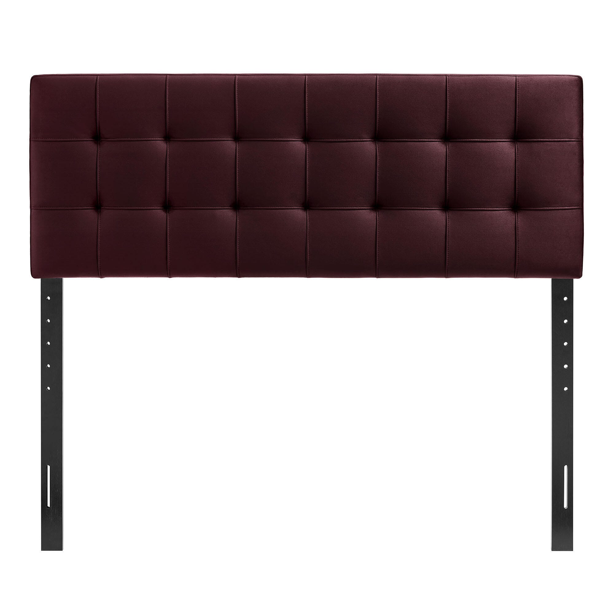 Modway Lily King Upholstered Headboard, Mulberry, large