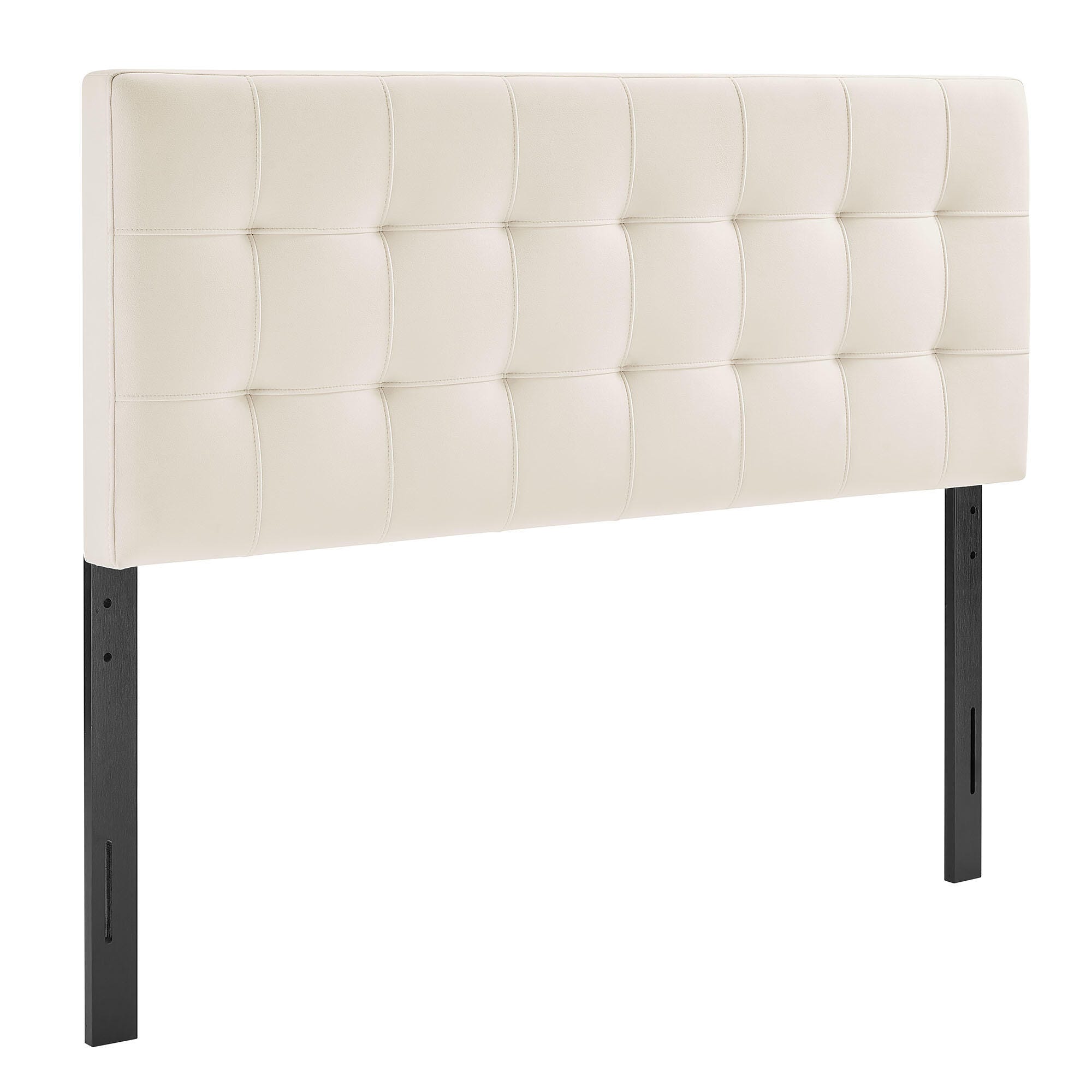 Modway Lily Full Upholstered Headboard, Alabaster, large