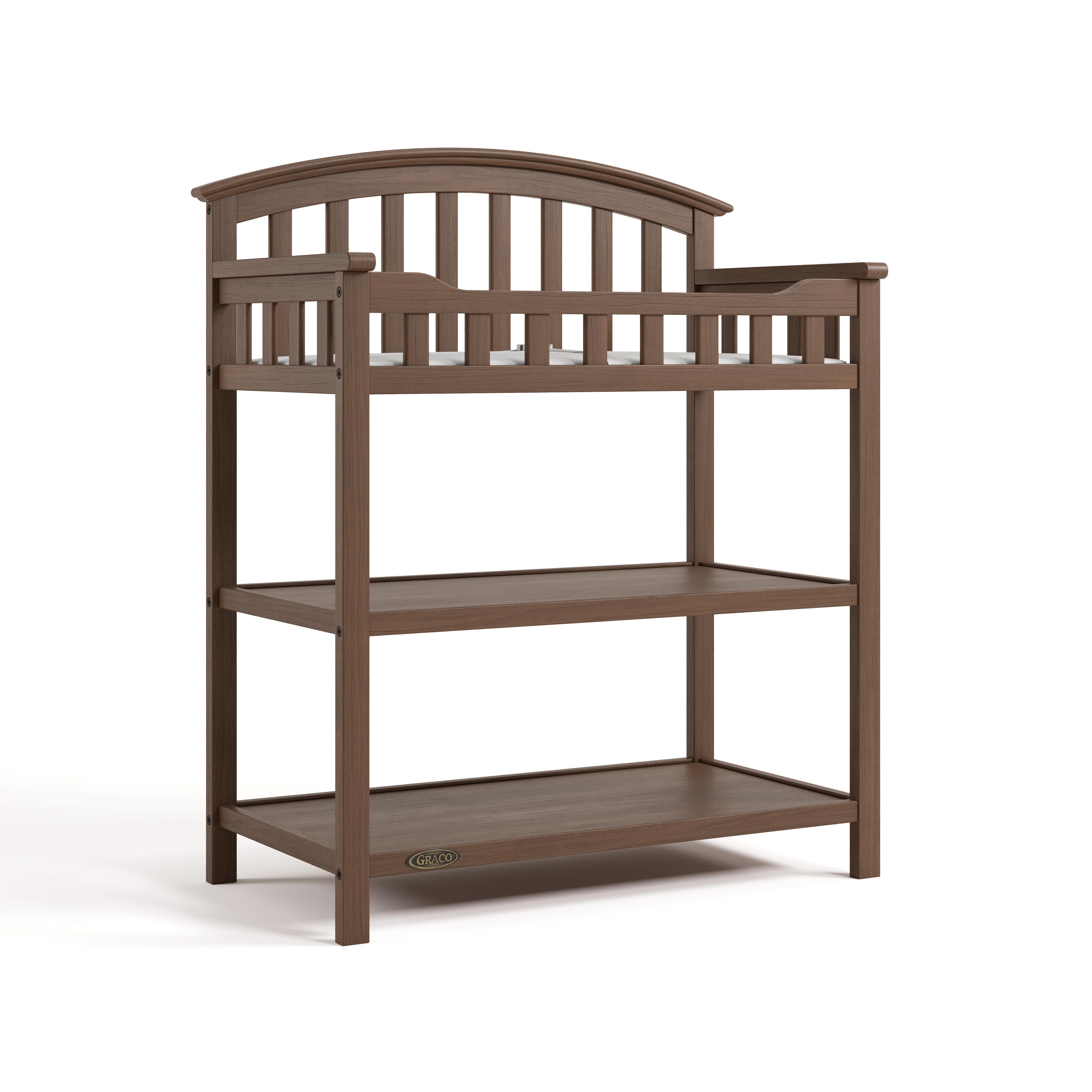 Graco Changing Table, Hazelnut, large