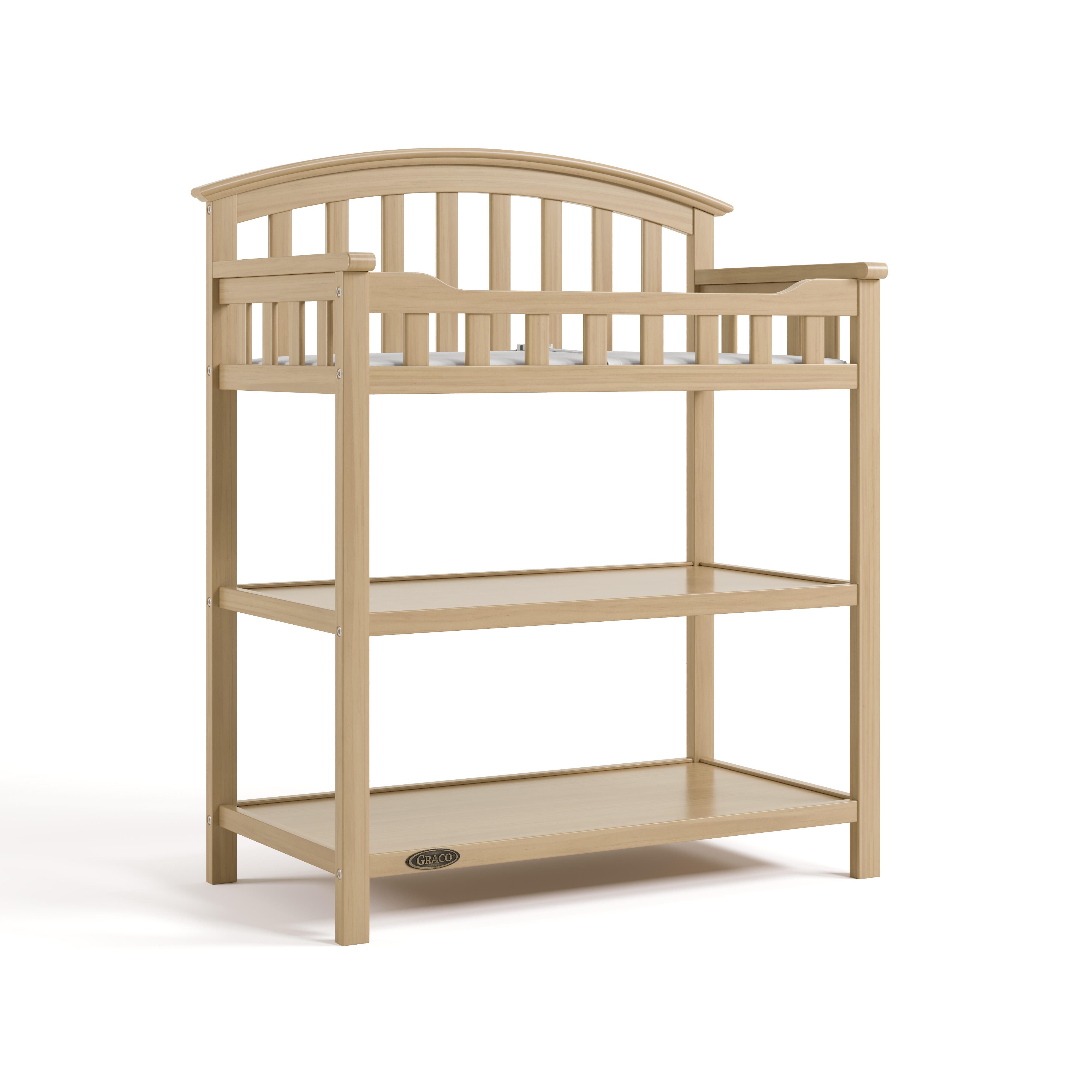 Graco Changing Table, Driftwood, large