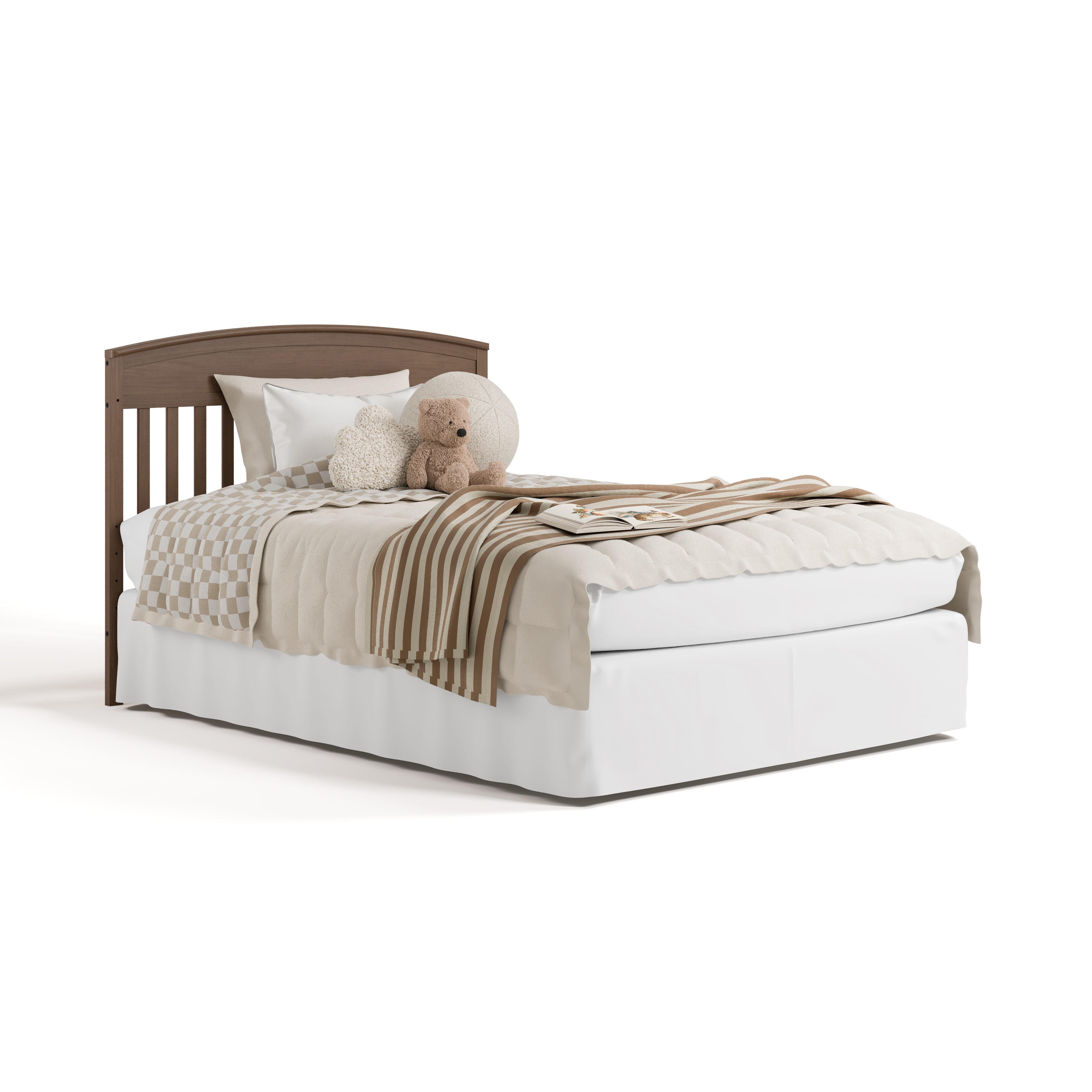 Graco Benton 5-in-1 Convertible Crib, Hazelnut, large
