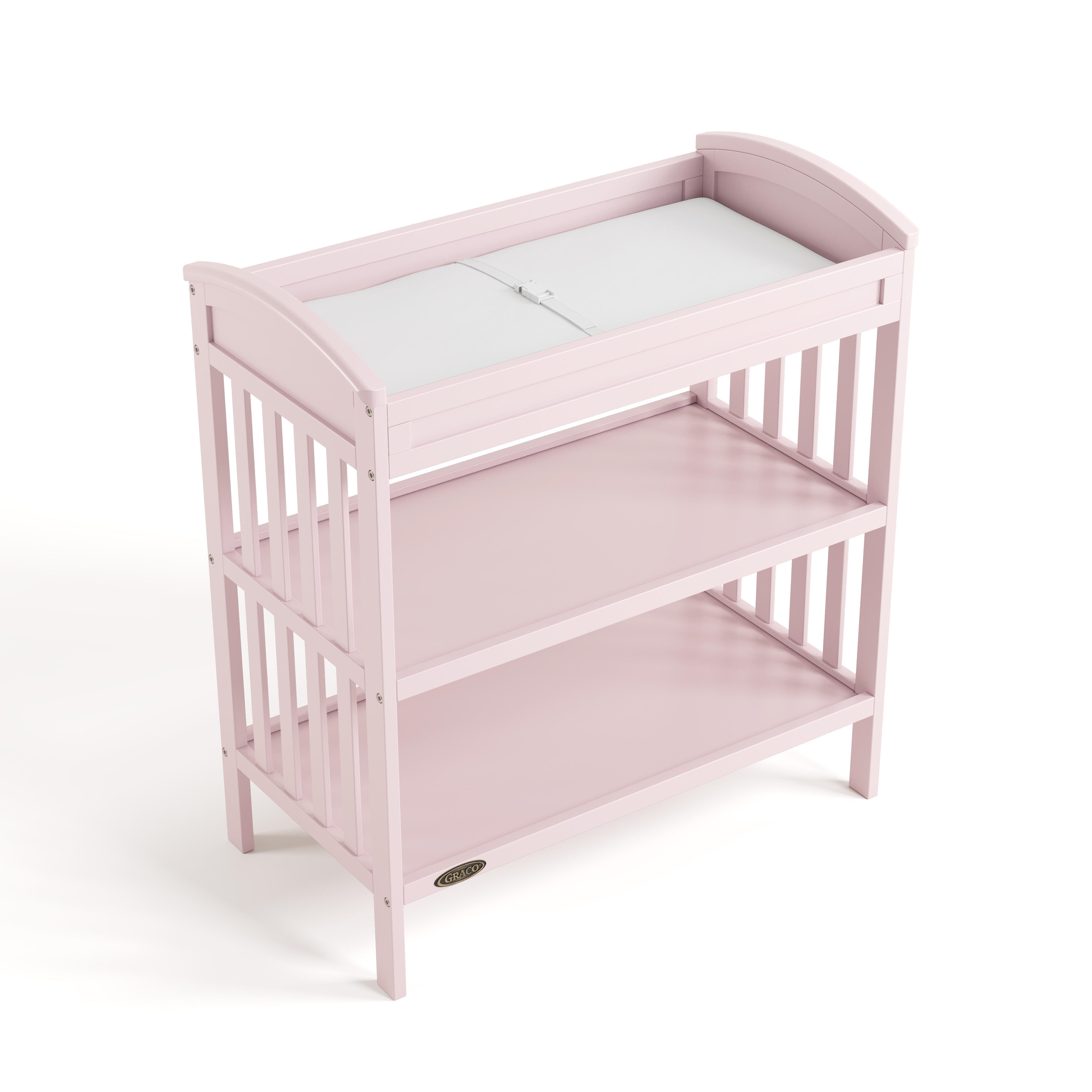 Graco Benton Changing Table, Blush, large
