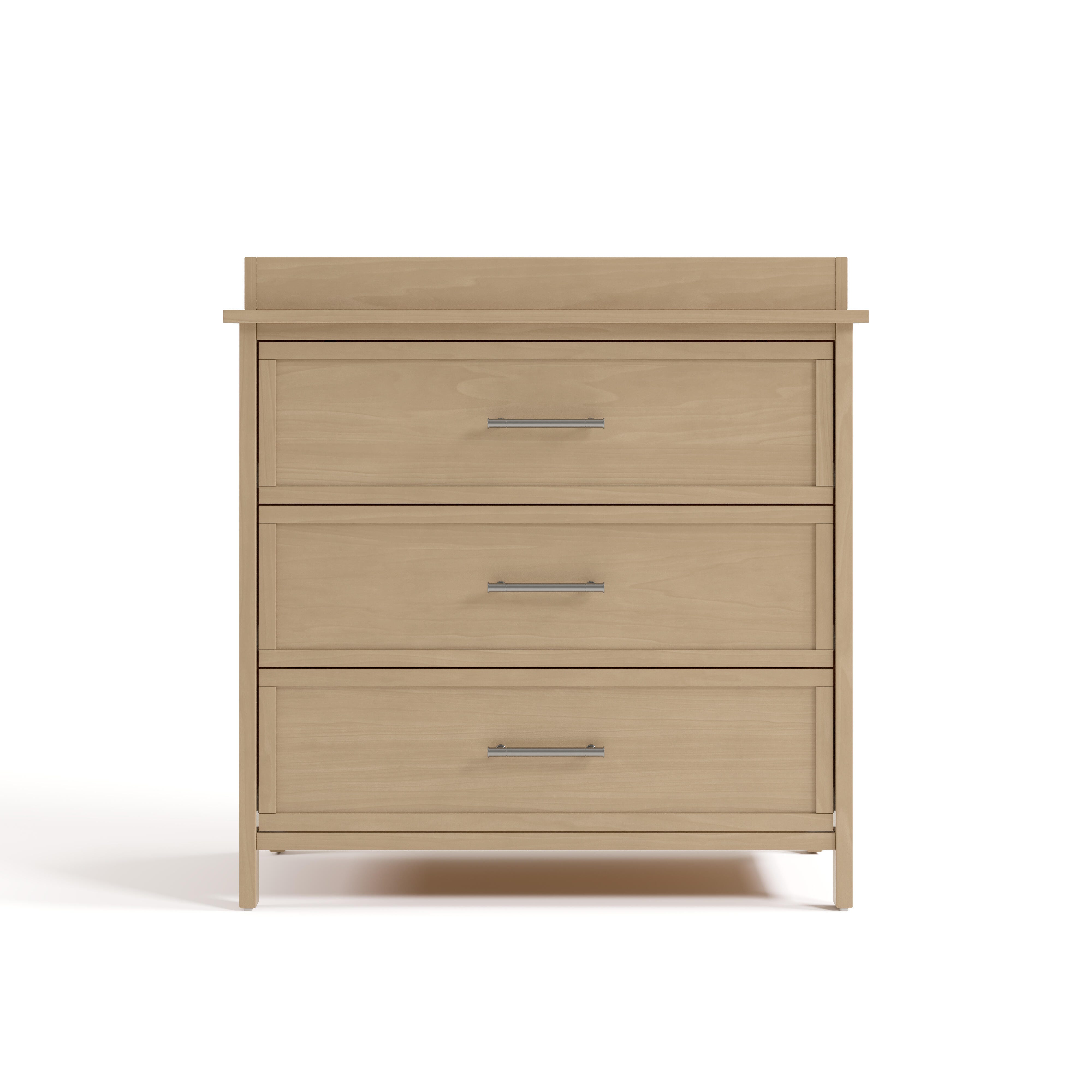 Graco Classic 3 Drawer Chest with Changing Topper, Driftwood, large