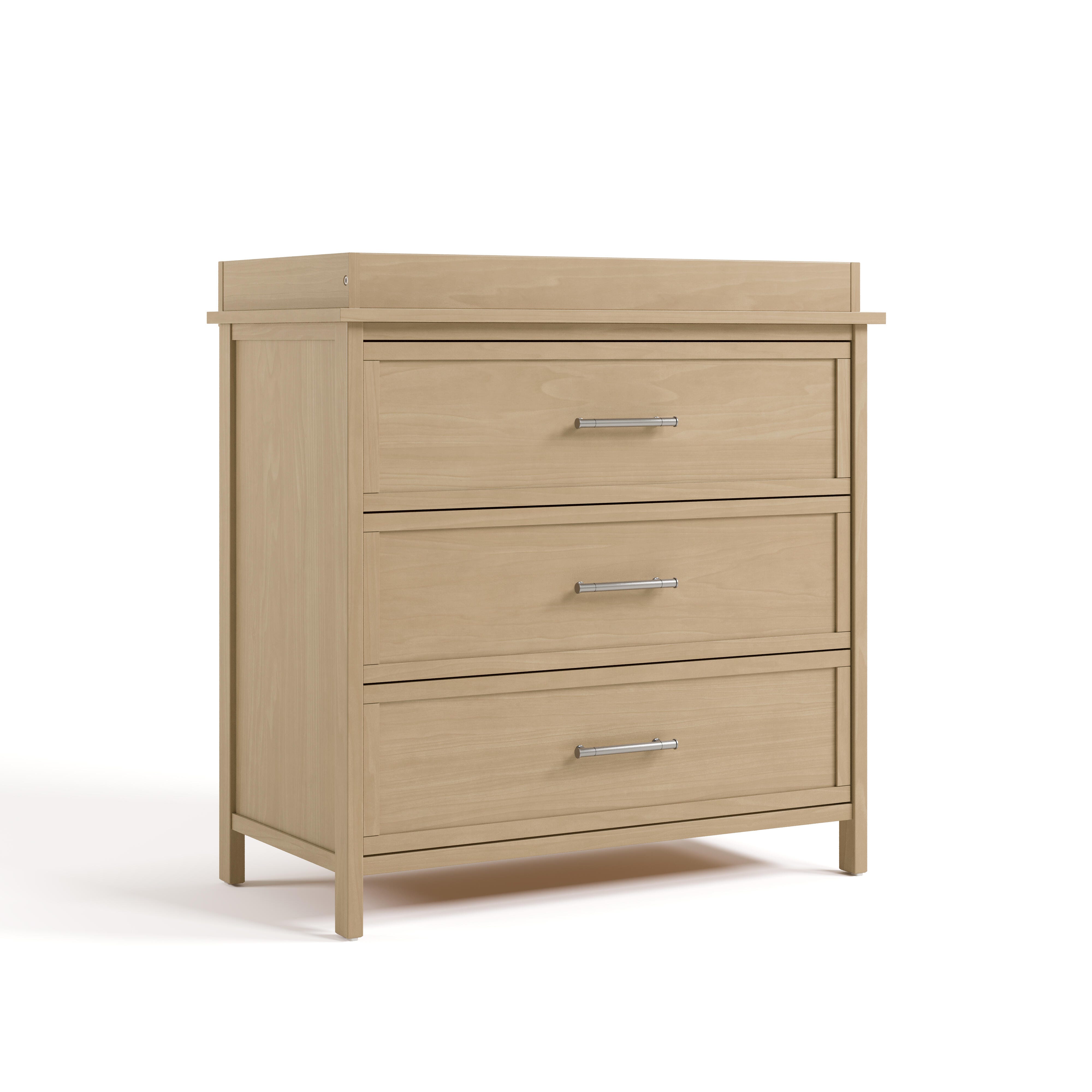 Graco Classic 3 Drawer Chest with Changing Topper, Driftwood, large