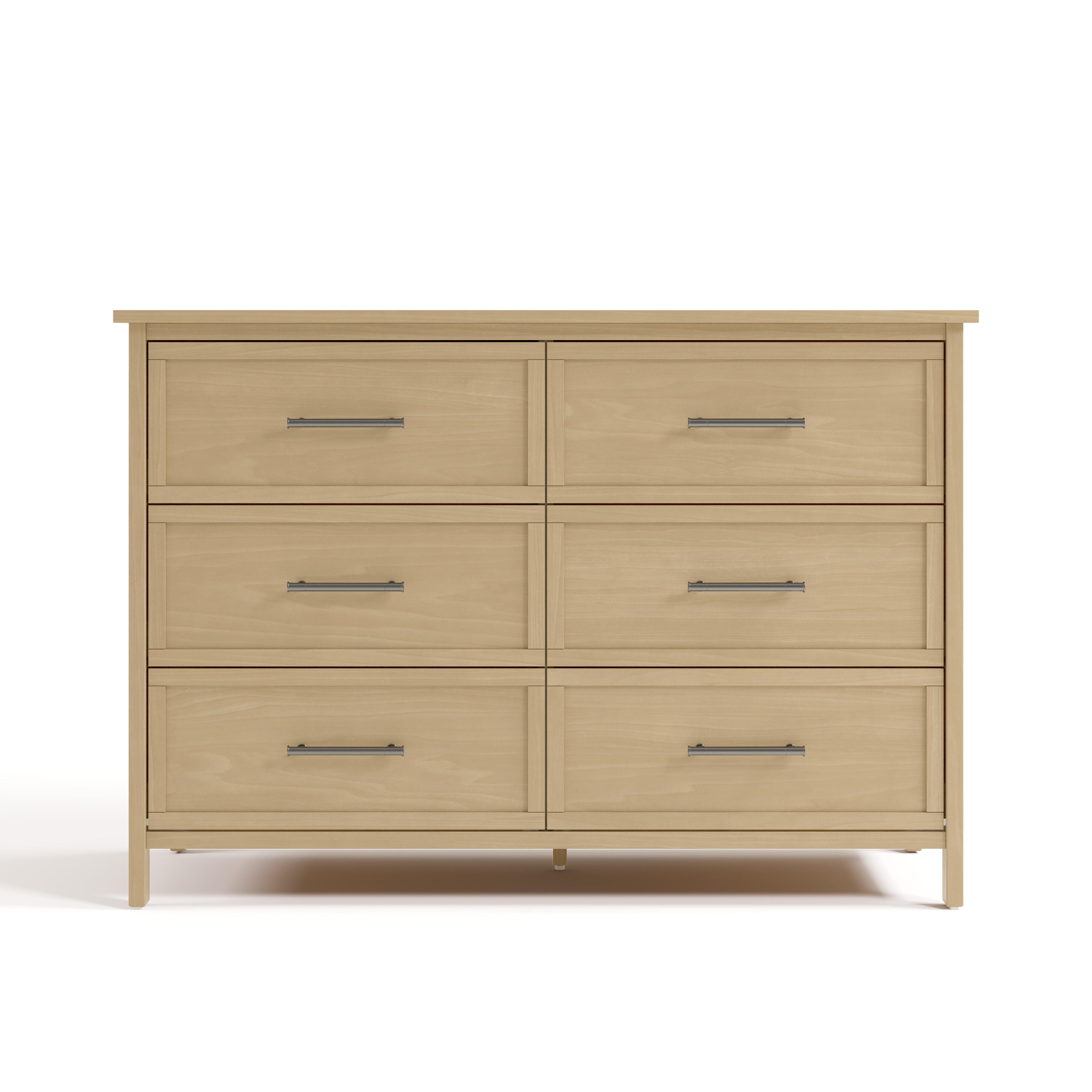 Graco Classic 6 Drawer Dresser, Driftwood, large