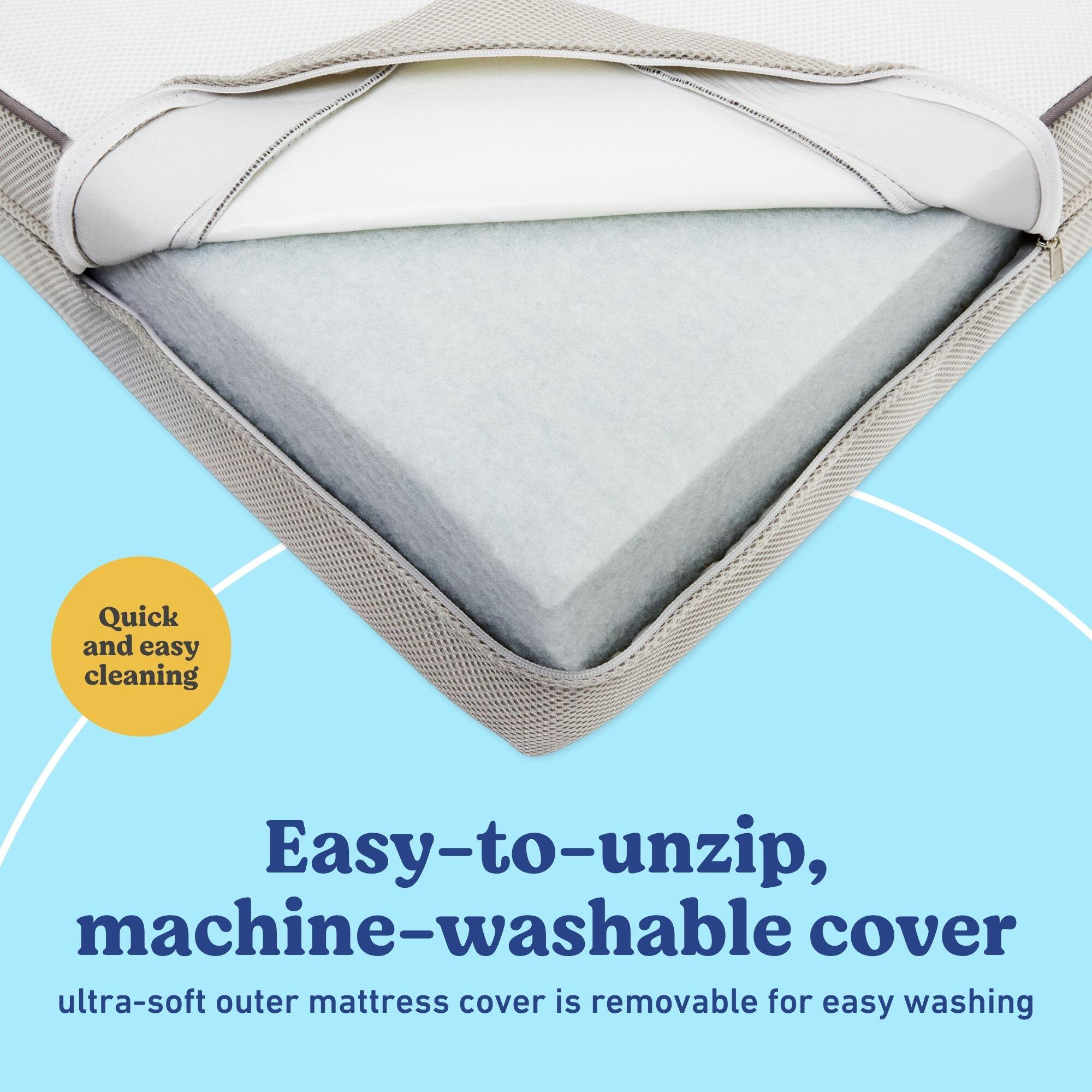 Graco Essentials Dual-Sided Crib and Toddler Mattress, , rollover