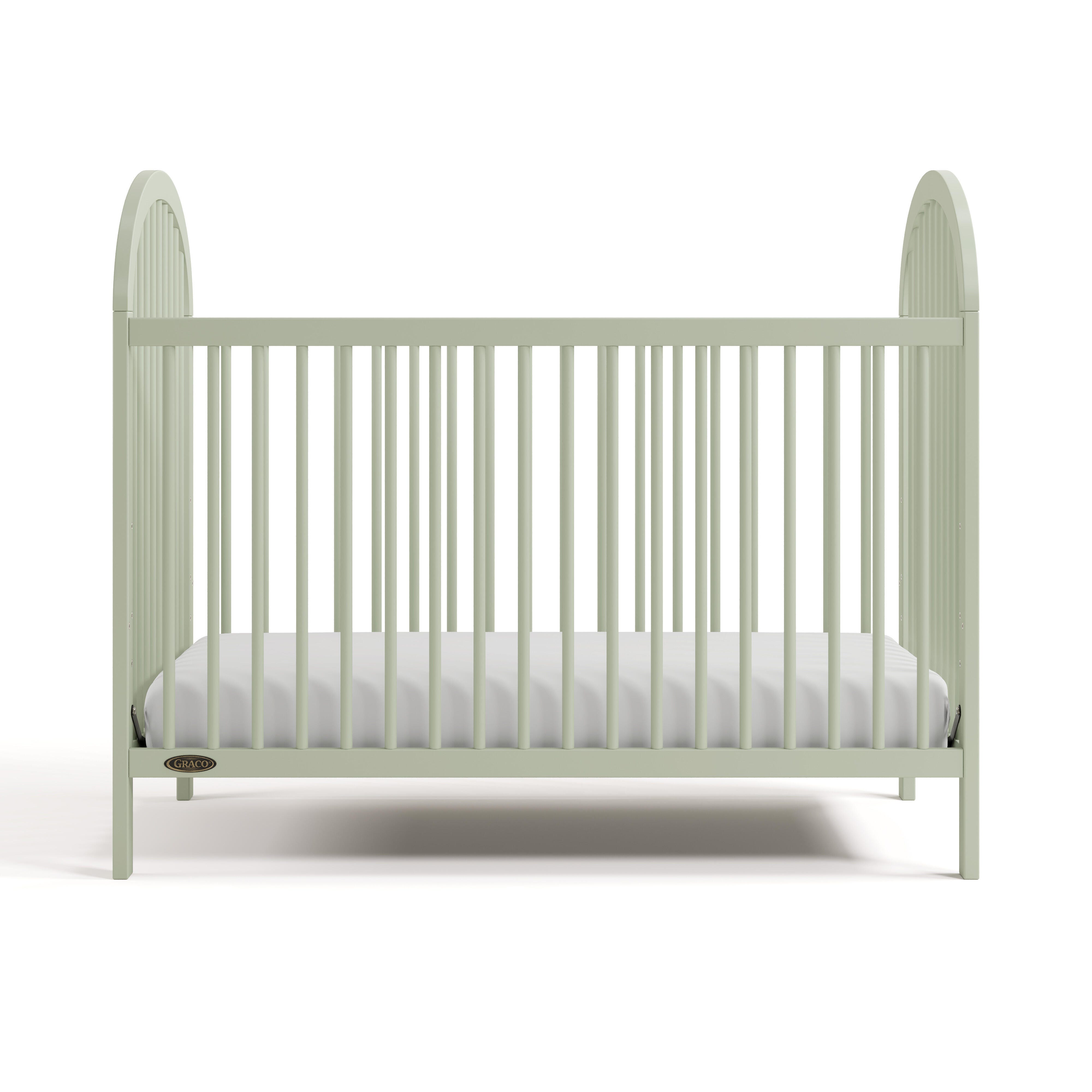 Graco Olivia 3-in-1 Convertible Crib, Sage, large