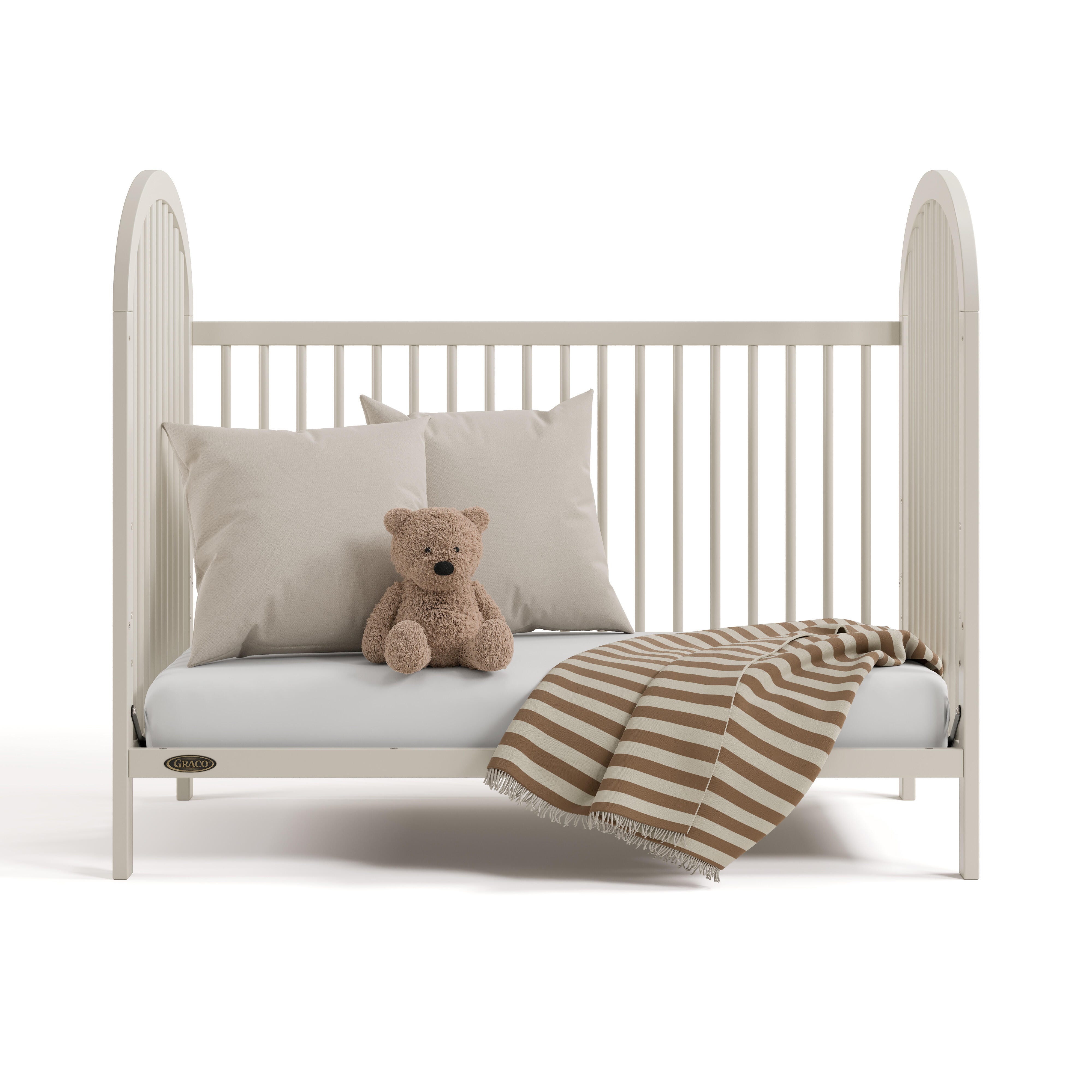 Graco Olivia 3-in-1 Convertible Crib, Frosted Oat, large