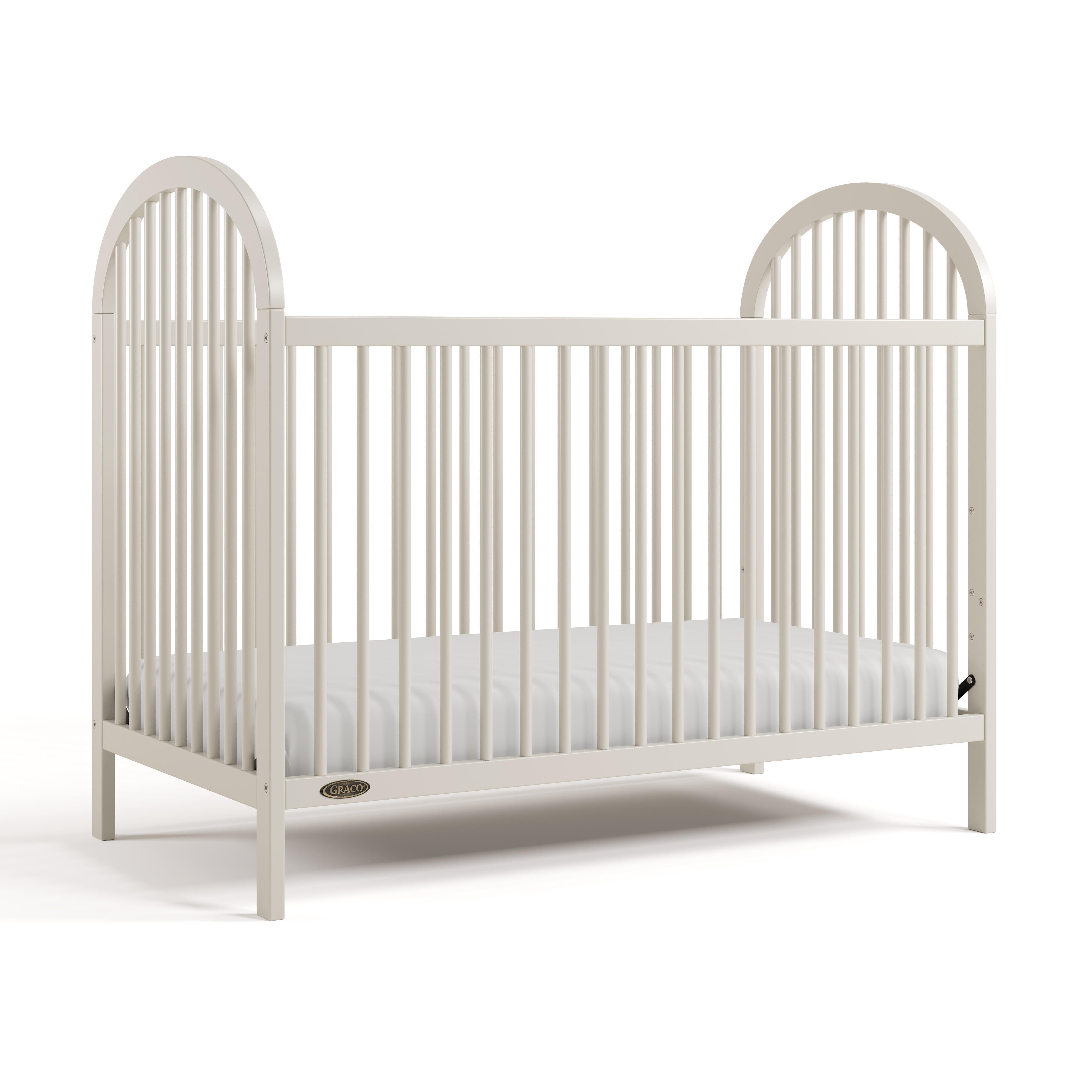 Graco Olivia 3-in-1 Convertible Crib, Frosted Oat, large