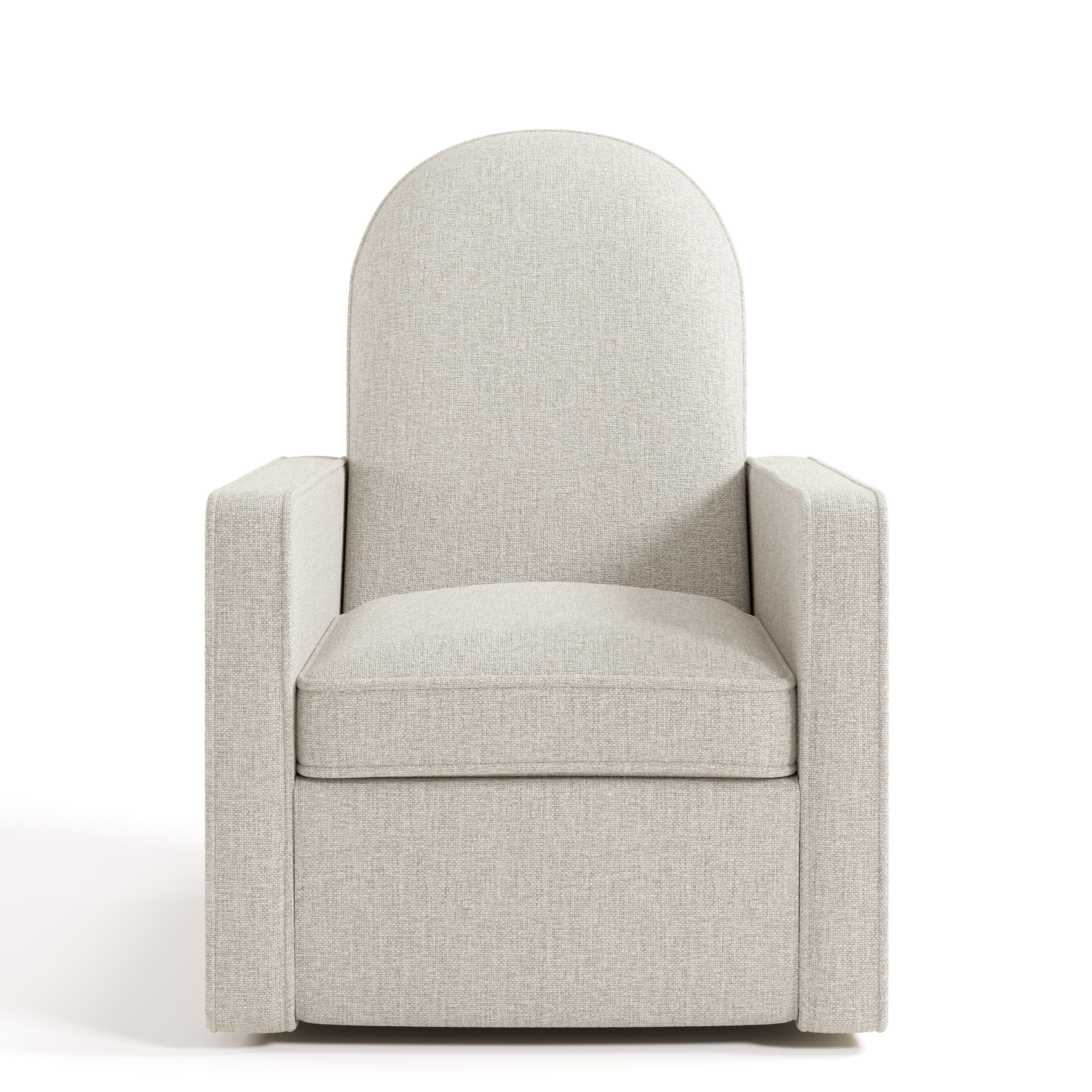 Graco Olivia Power Swivel Glider Recliner, Beige, large