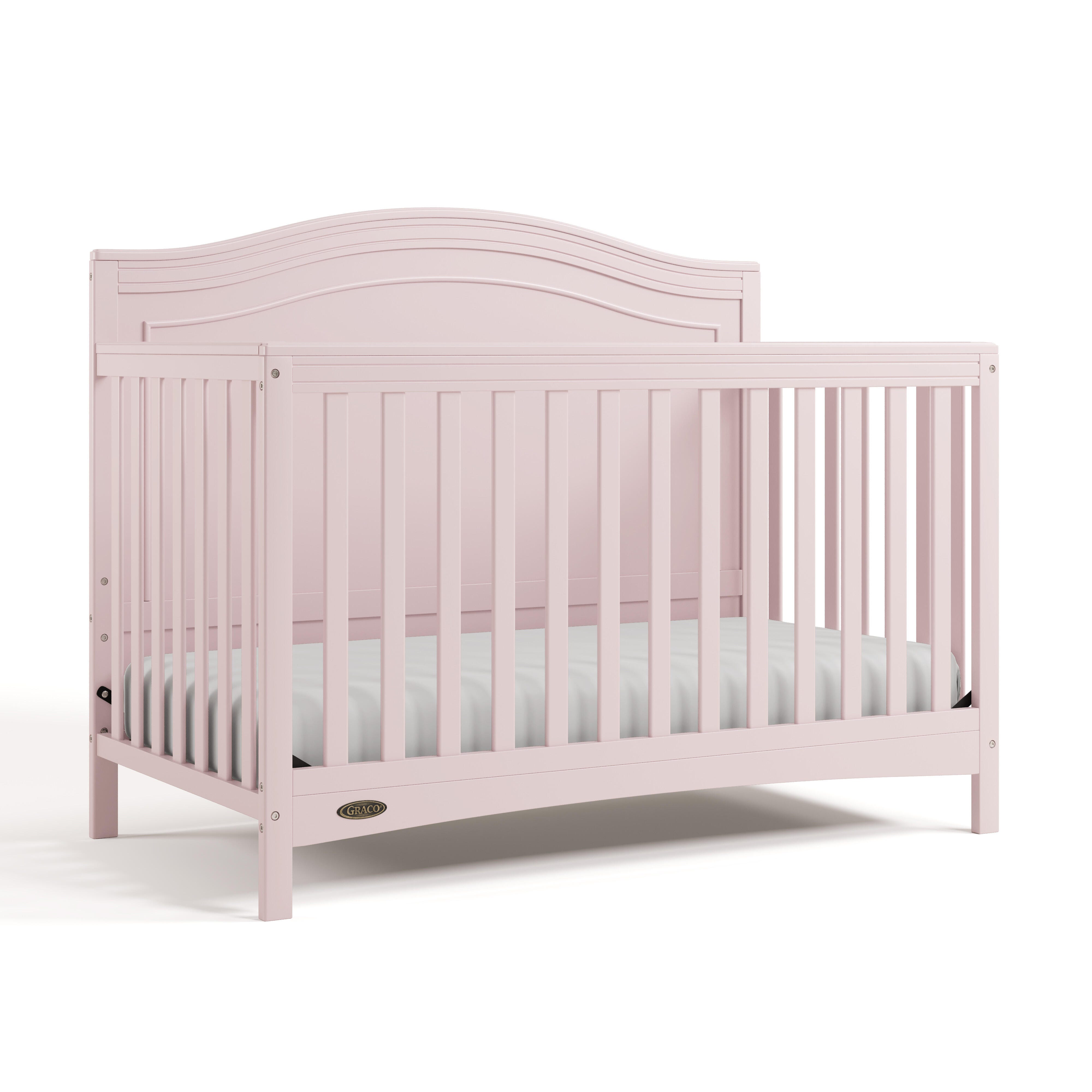 Graco Paris 4-in-1 Convertible Crib, Blush, large