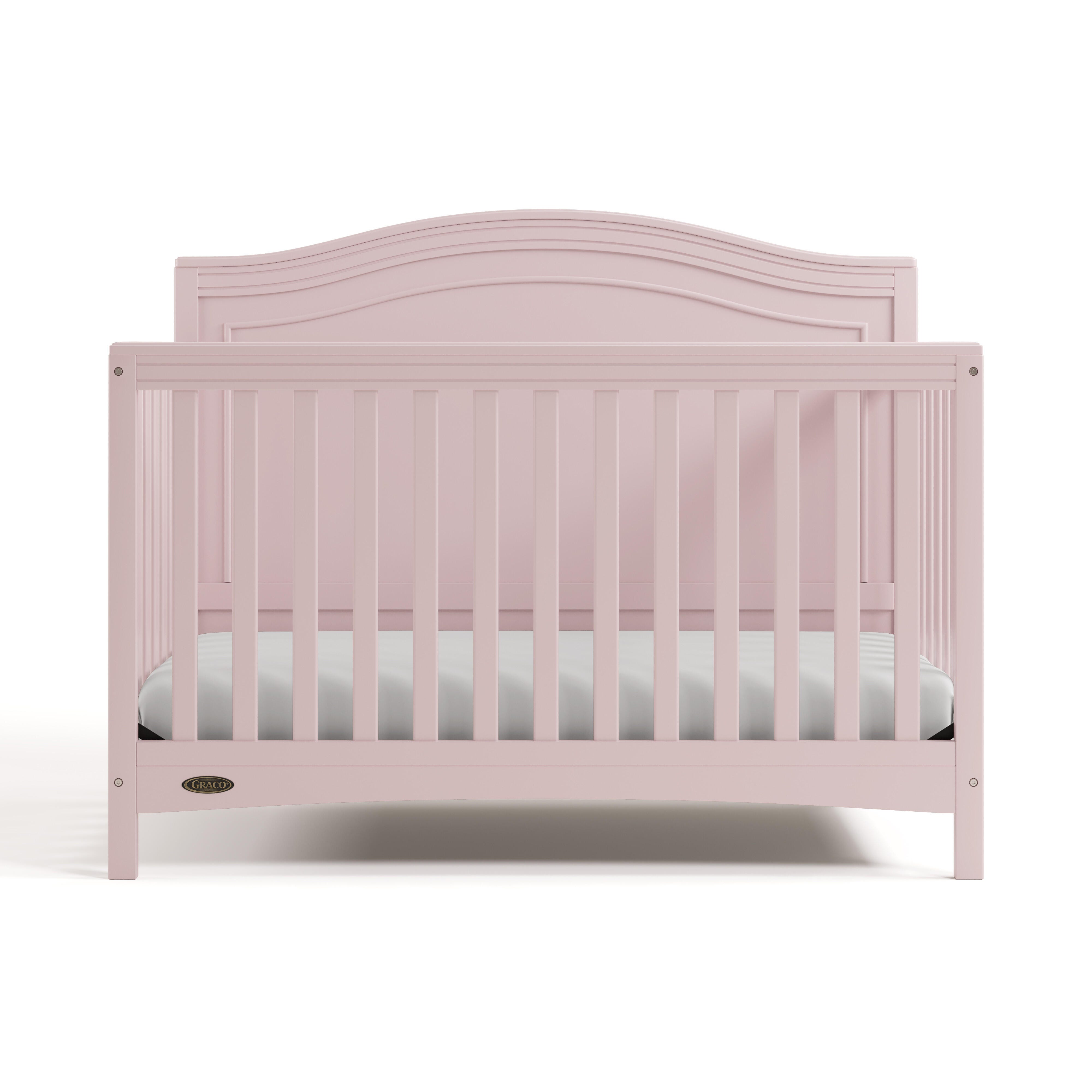 Graco Paris 4-in-1 Convertible Crib, Blush, large