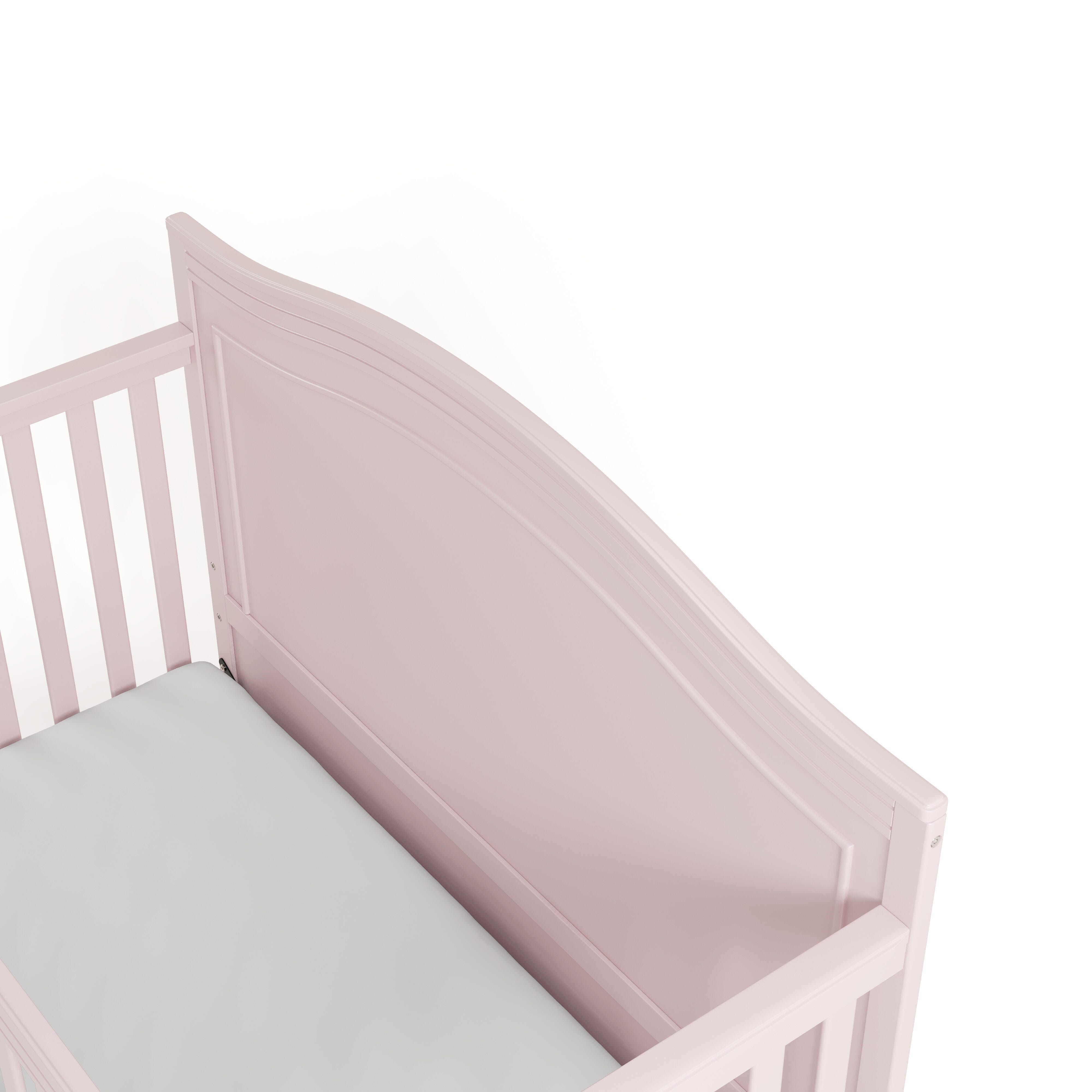Graco Paris 4-in-1 Convertible Crib, Blush, large