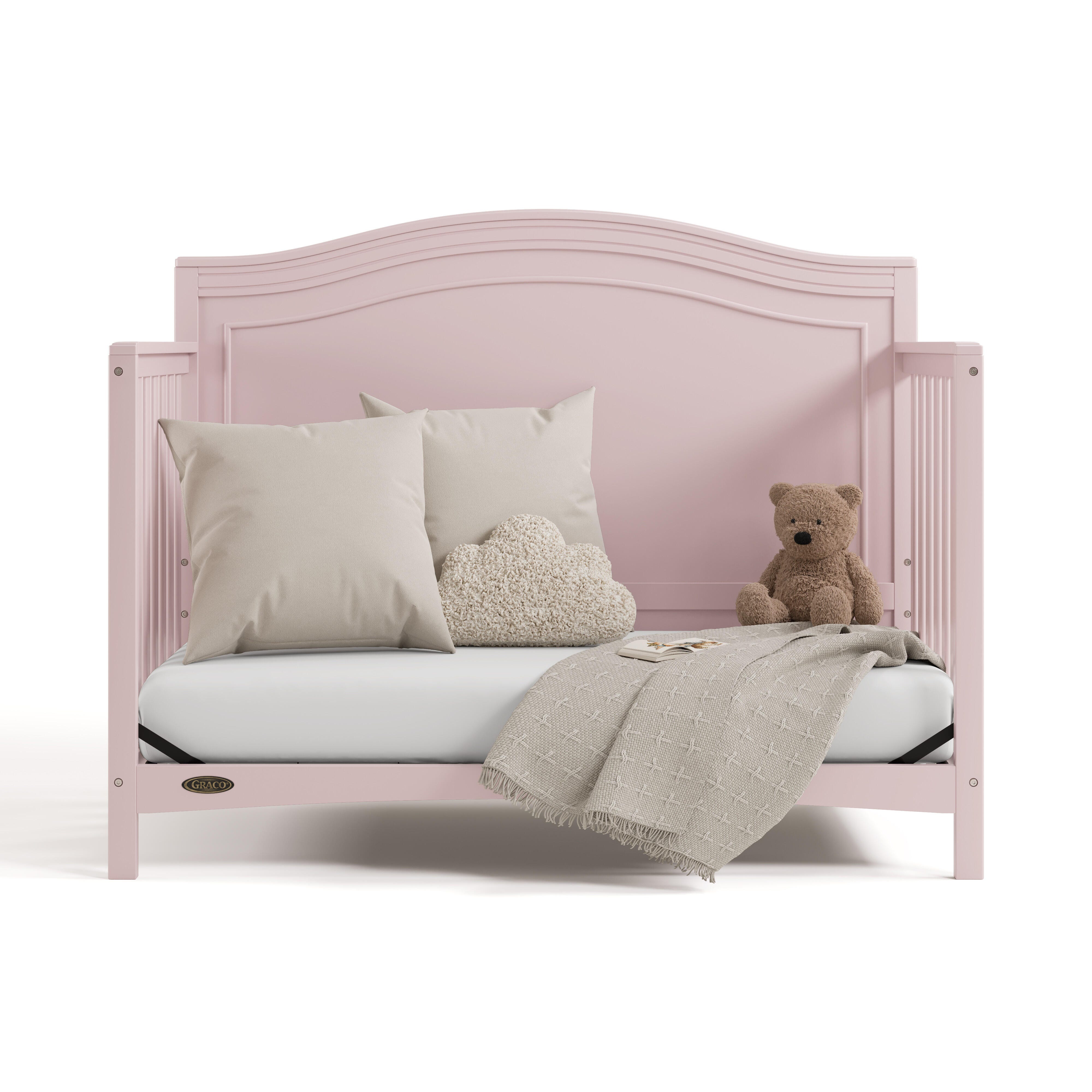 Graco Paris 4-in-1 Convertible Crib, Blush, large