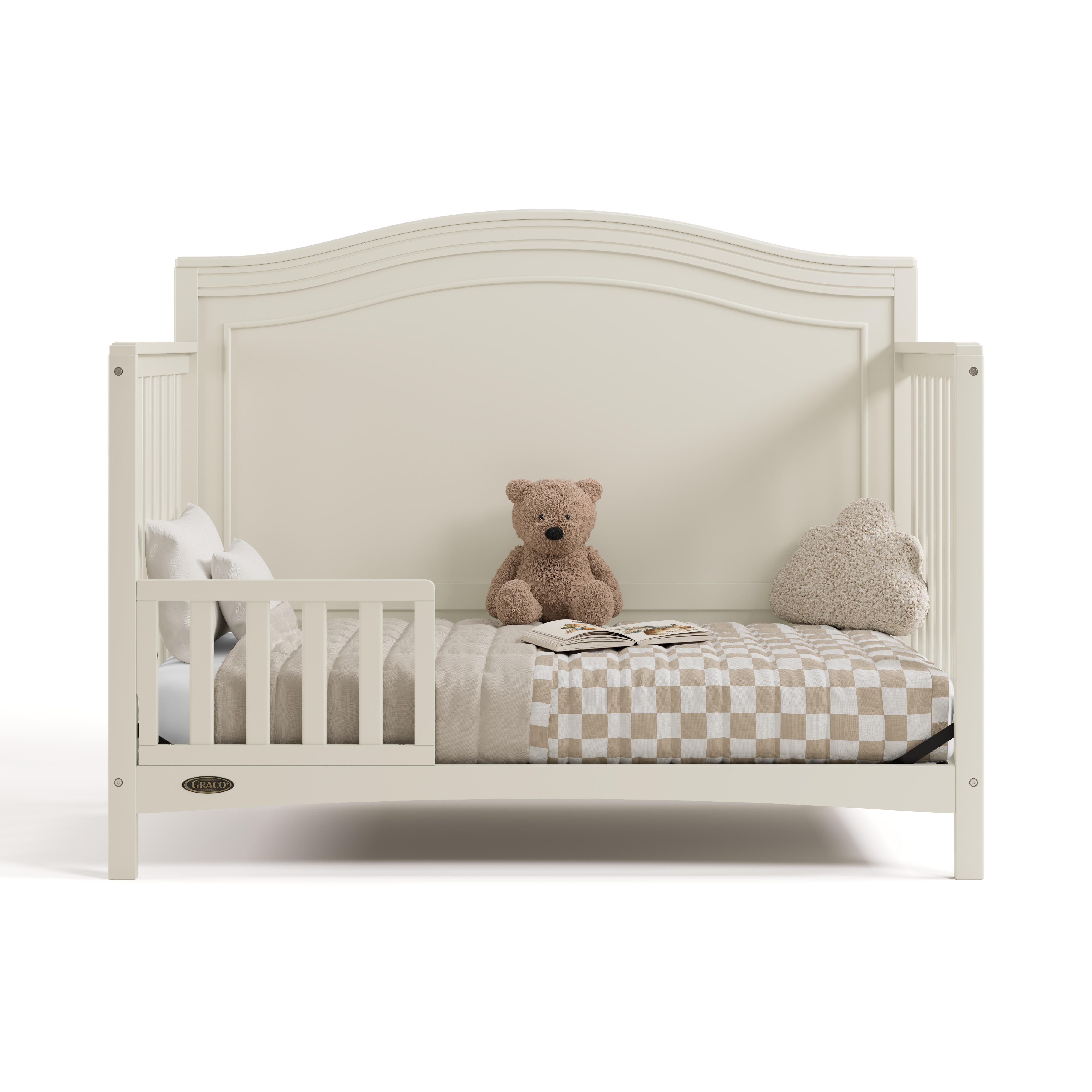 Graco Paris 4-in-1 Convertible Crib, Frosted Oat, large