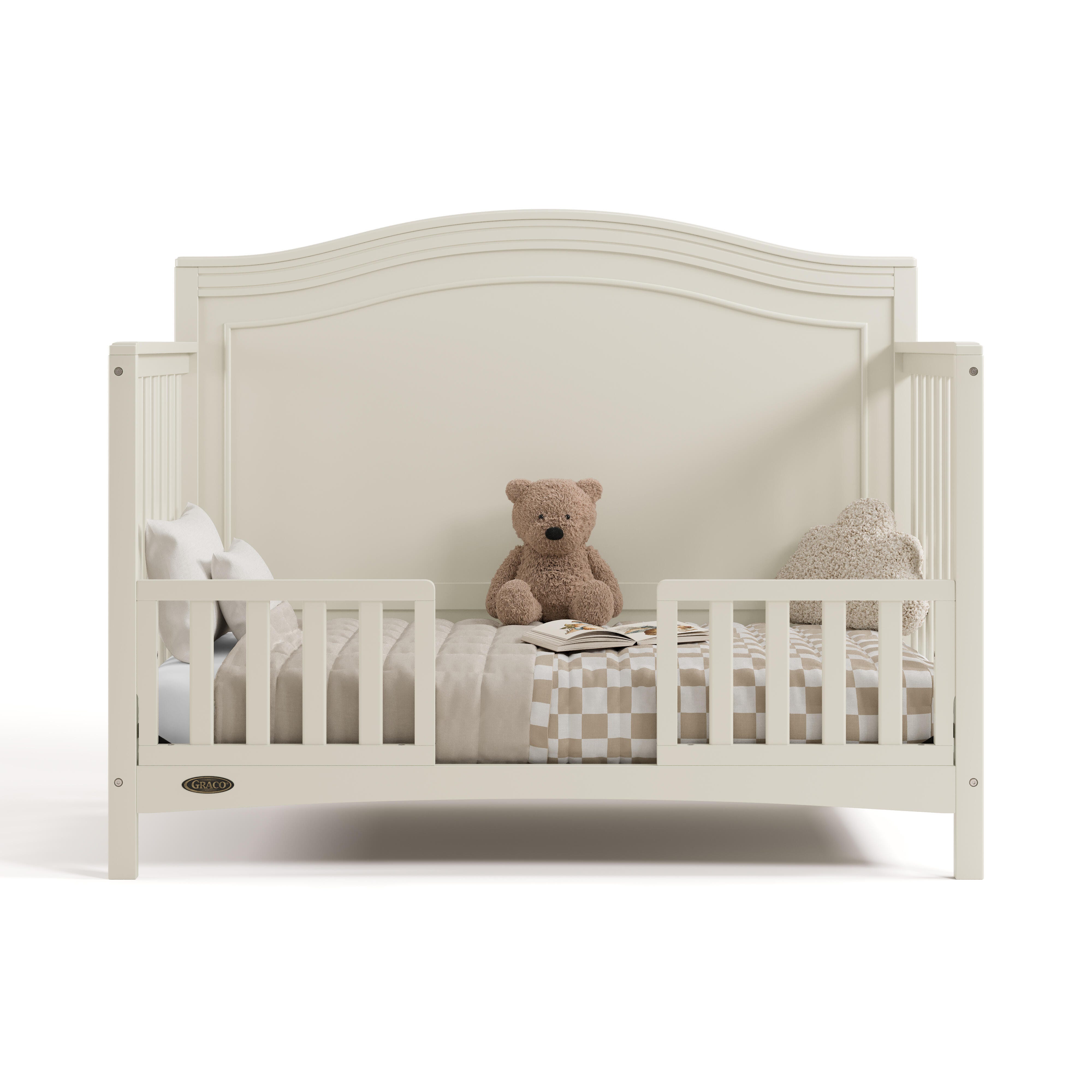Graco Paris 4-in-1 Convertible Crib, Frosted Oat, large