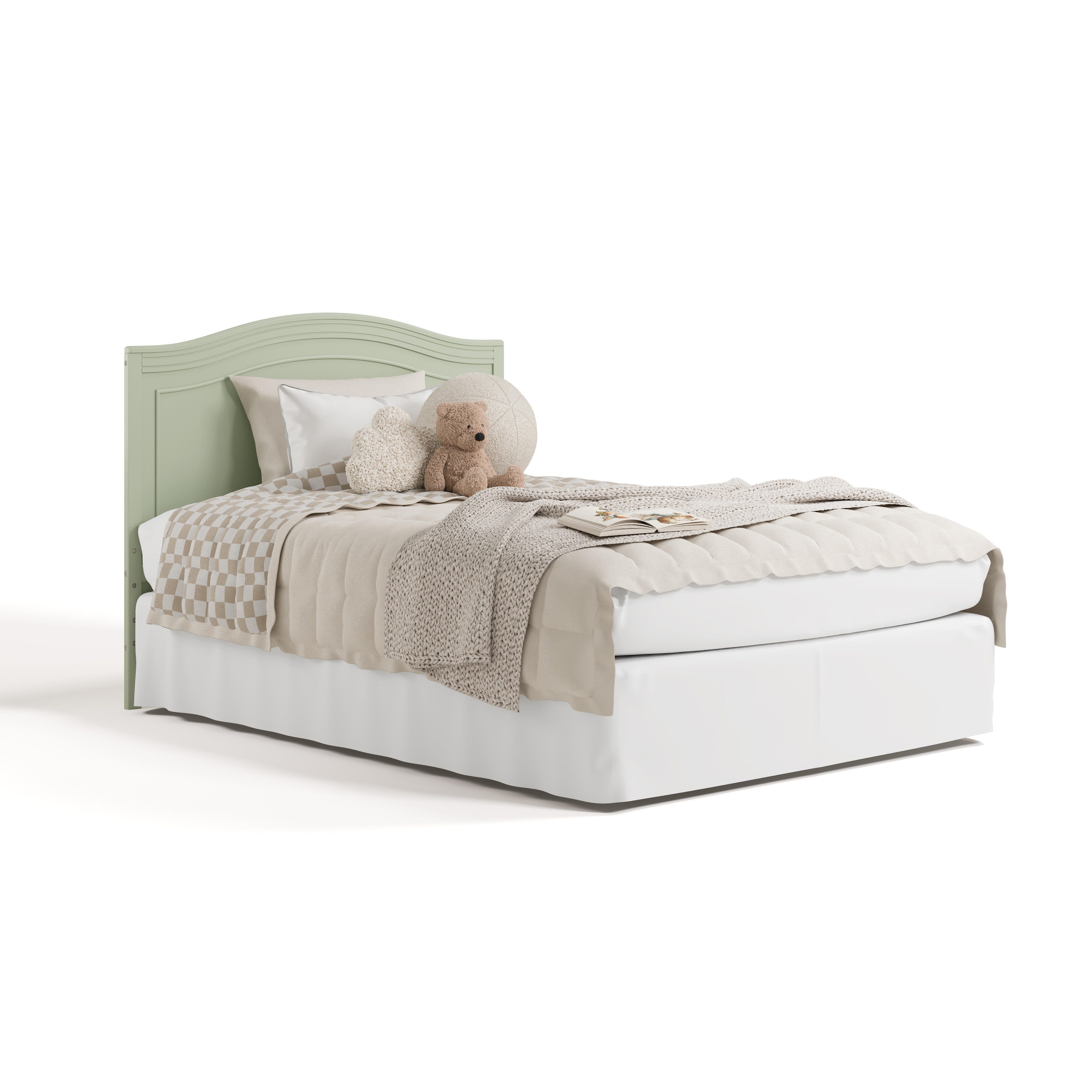 Graco Paris 4-in-1 Convertible Crib, Sage, large