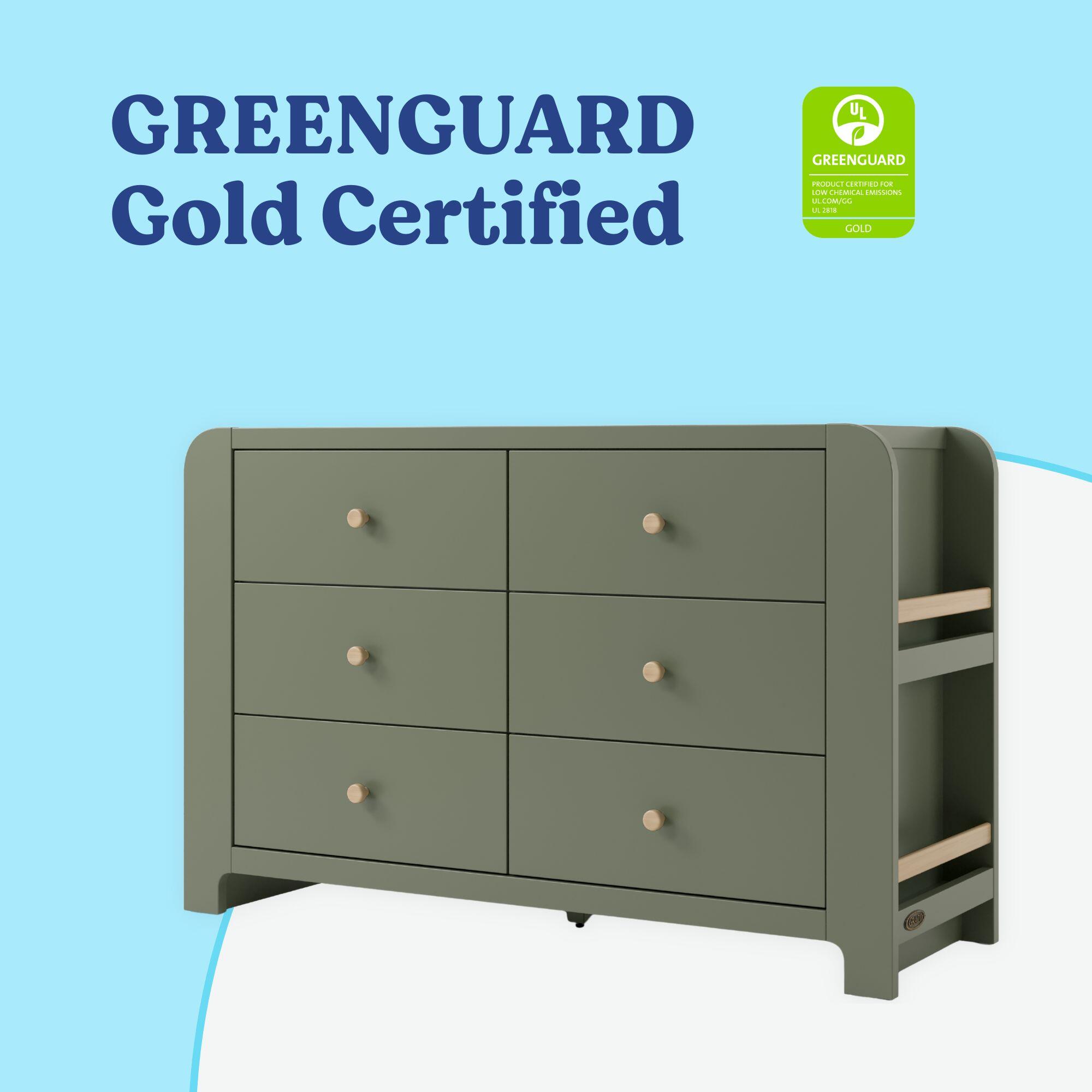 greenguard gold certified dresser Dressers  Plank+Beam lasting setup Amazon.com : Graco Classic 6-Drawer