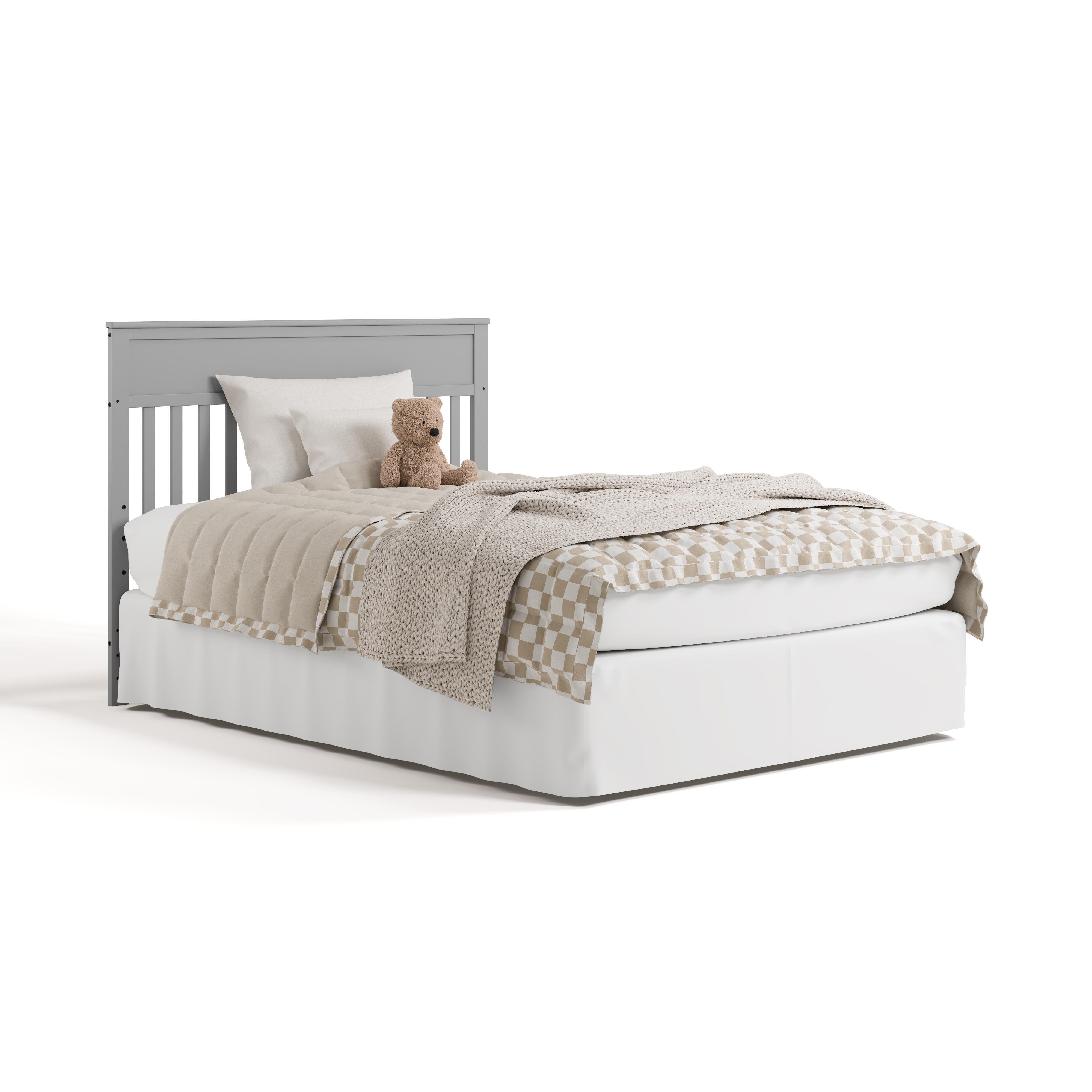 Graco Shiloh 5-in-1 Convertible Crib With Storage Drawer, Pebble Gray, large
