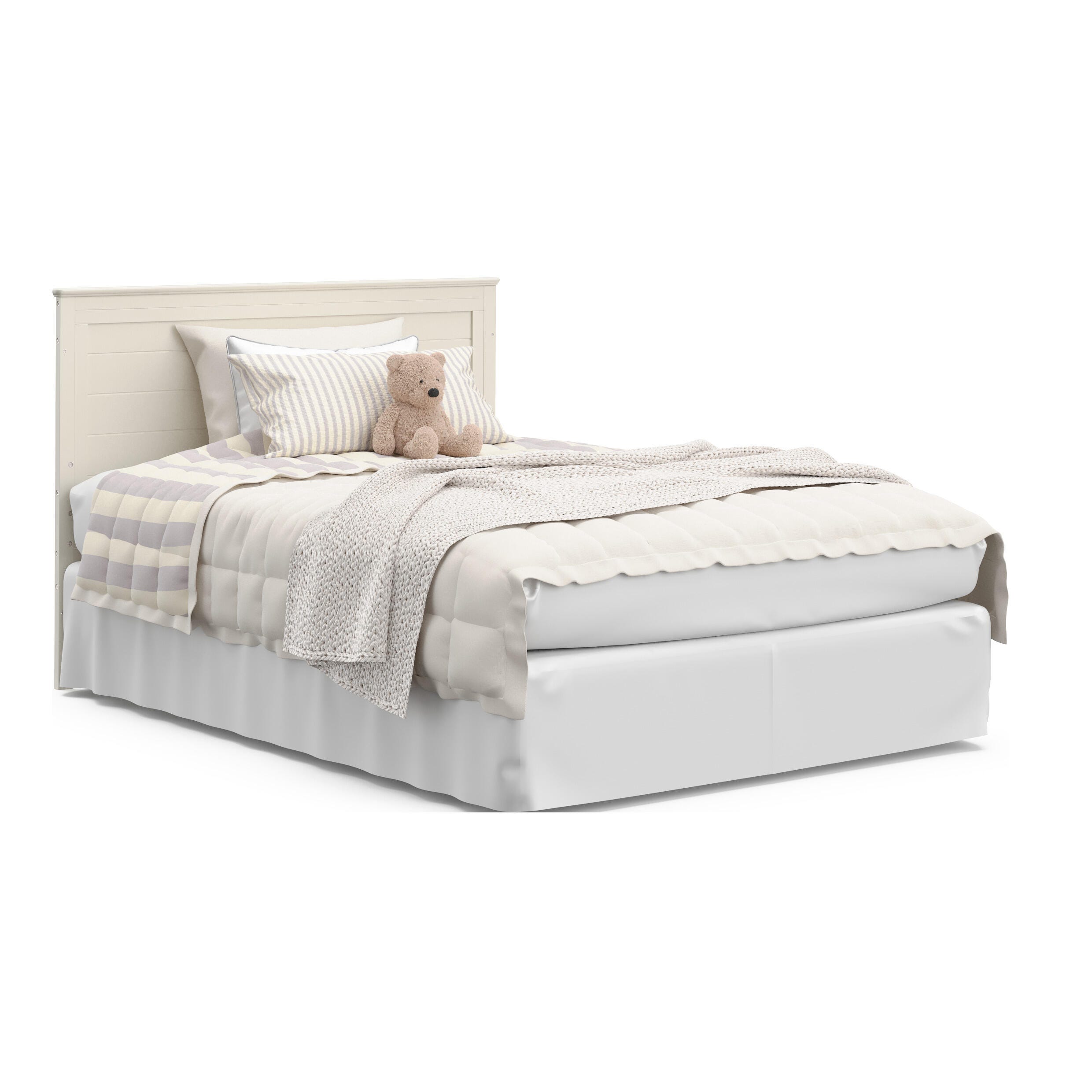 Graco Tristan 5-in-1 Convertible Crib With Storage Drawer, Frosted Oat, large