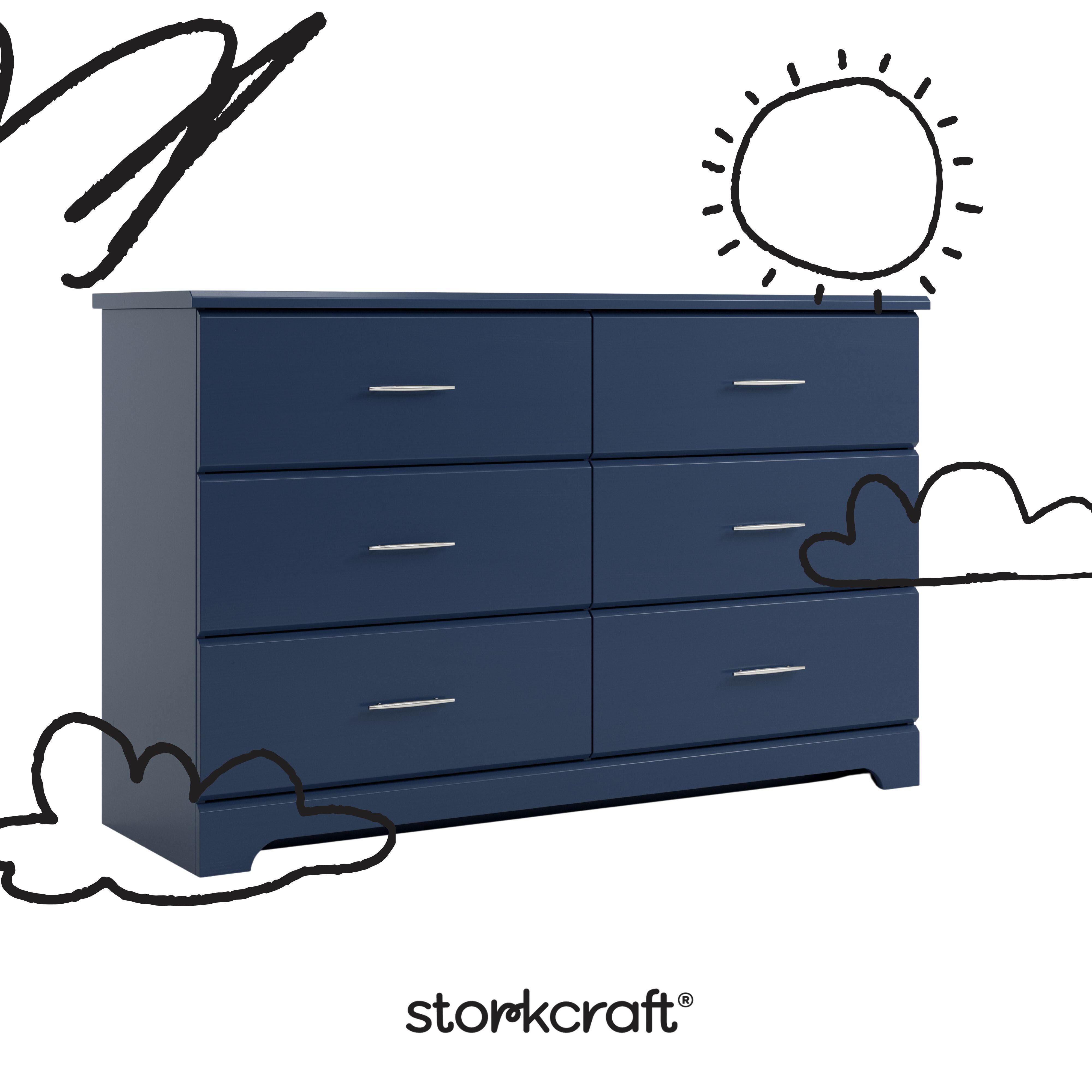 Storkcraft Brookside 6 Drawer Double Dresser | Ashley