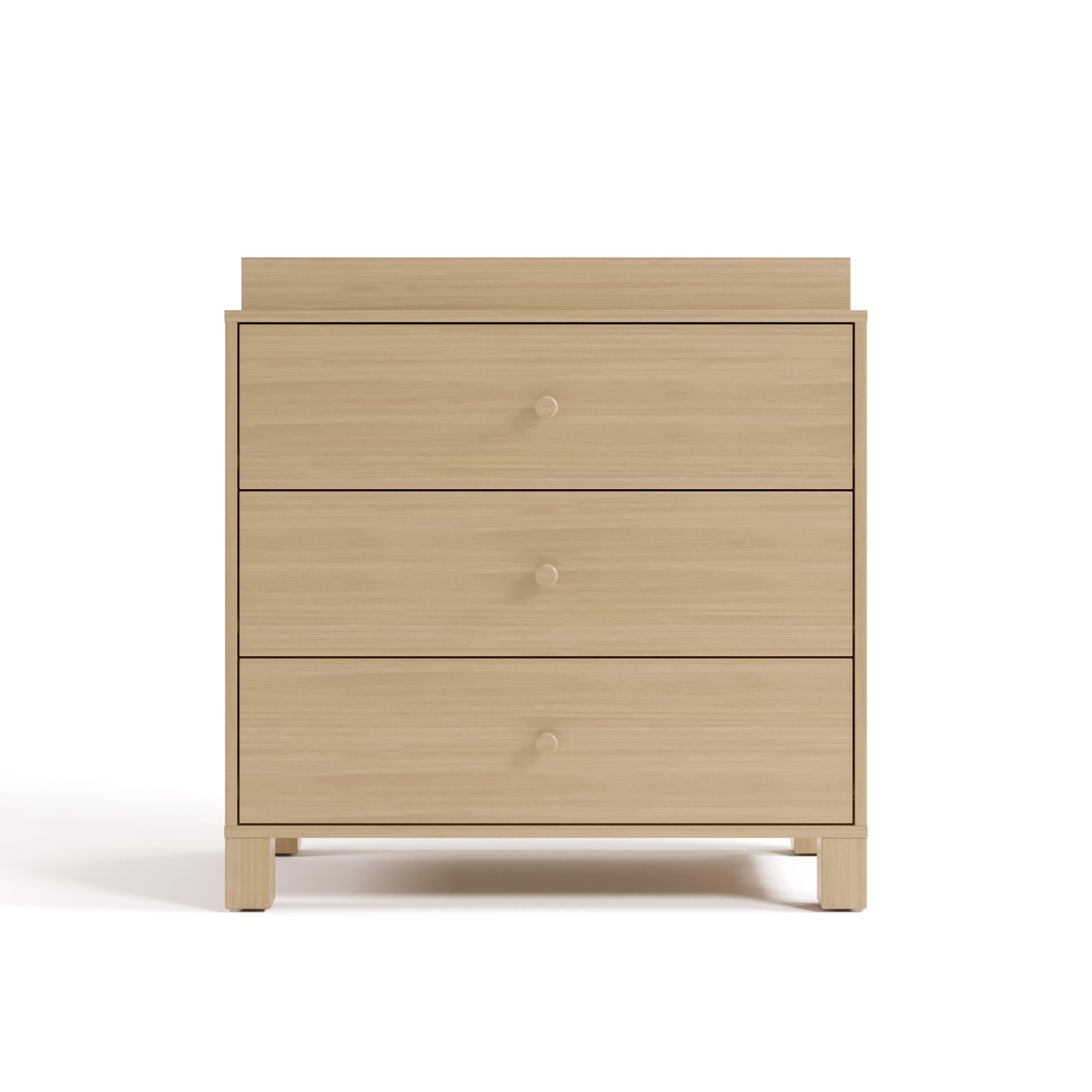 Storkcraft California 3 Drawer Chest with Changing Topper, Driftwood, large