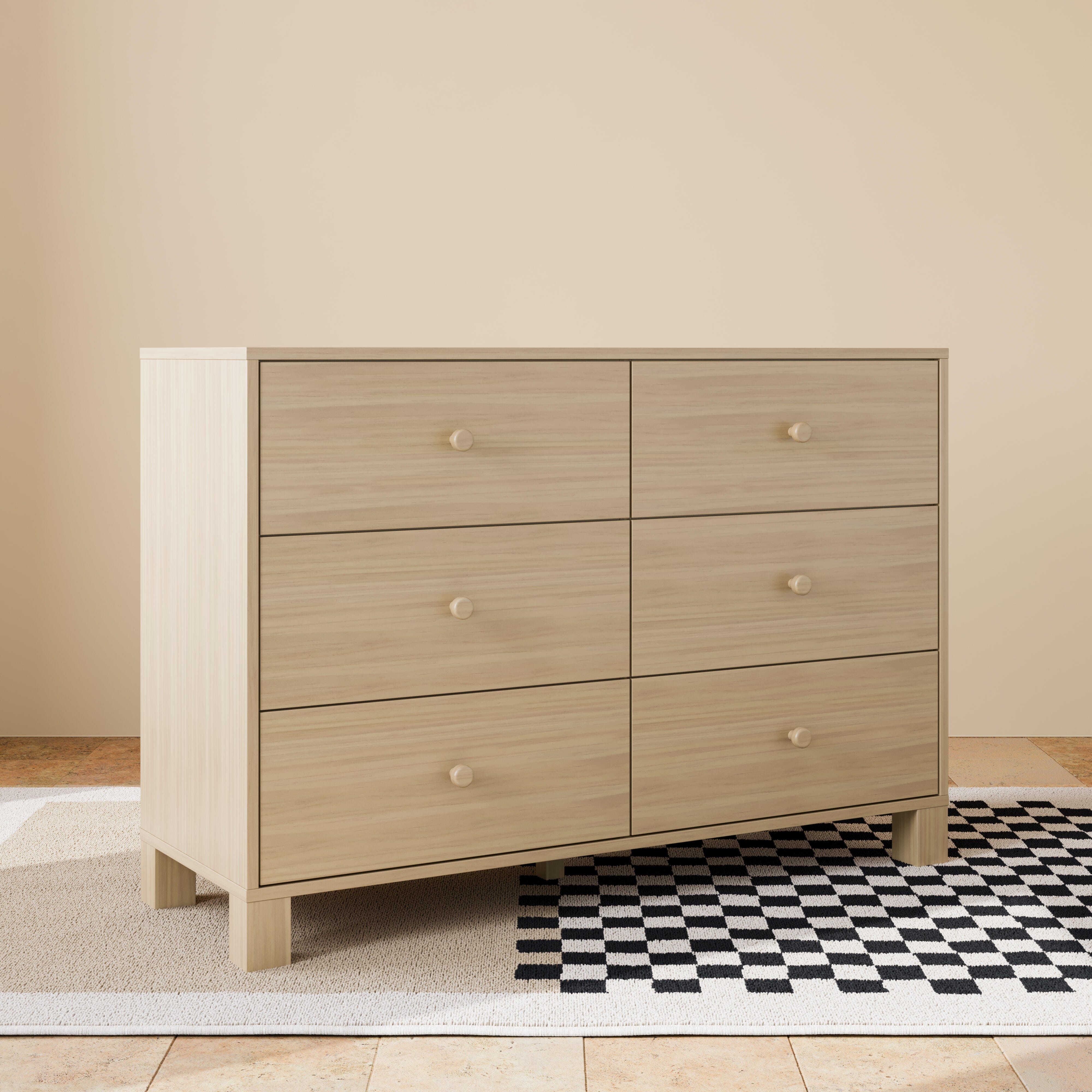 Storkcraft California 6 Drawer Double Dresser, , large