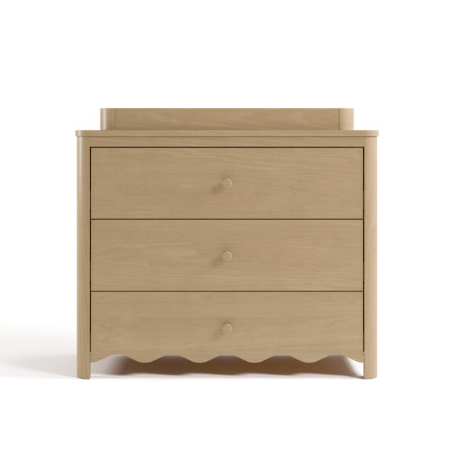 Storkcraft Casablanca 3 Drawer Chest with Removable Changing Topper, Driftwood
