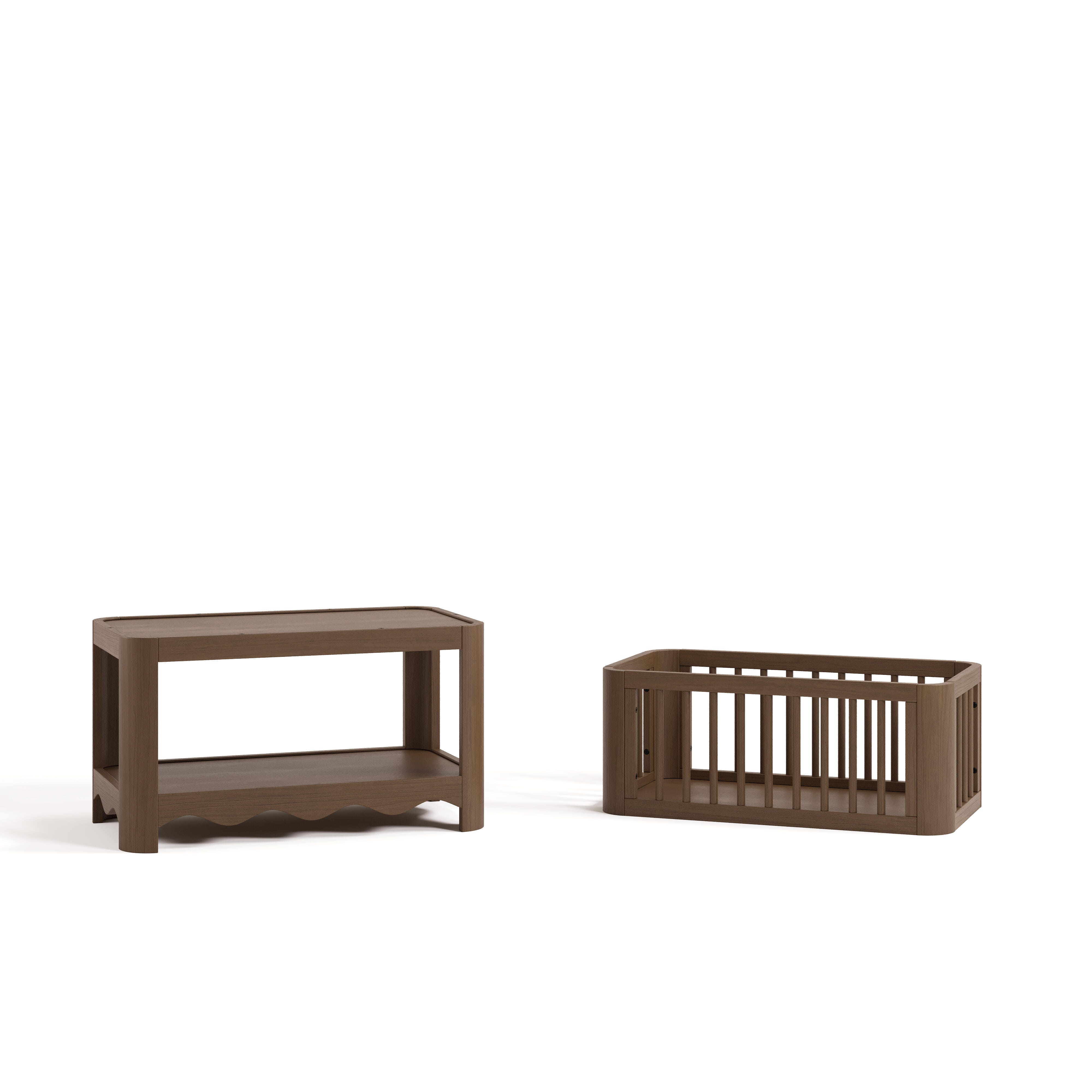 Storkcraft Casablanca 3-in-1 Convertible Bassinet, Hazelnut, large