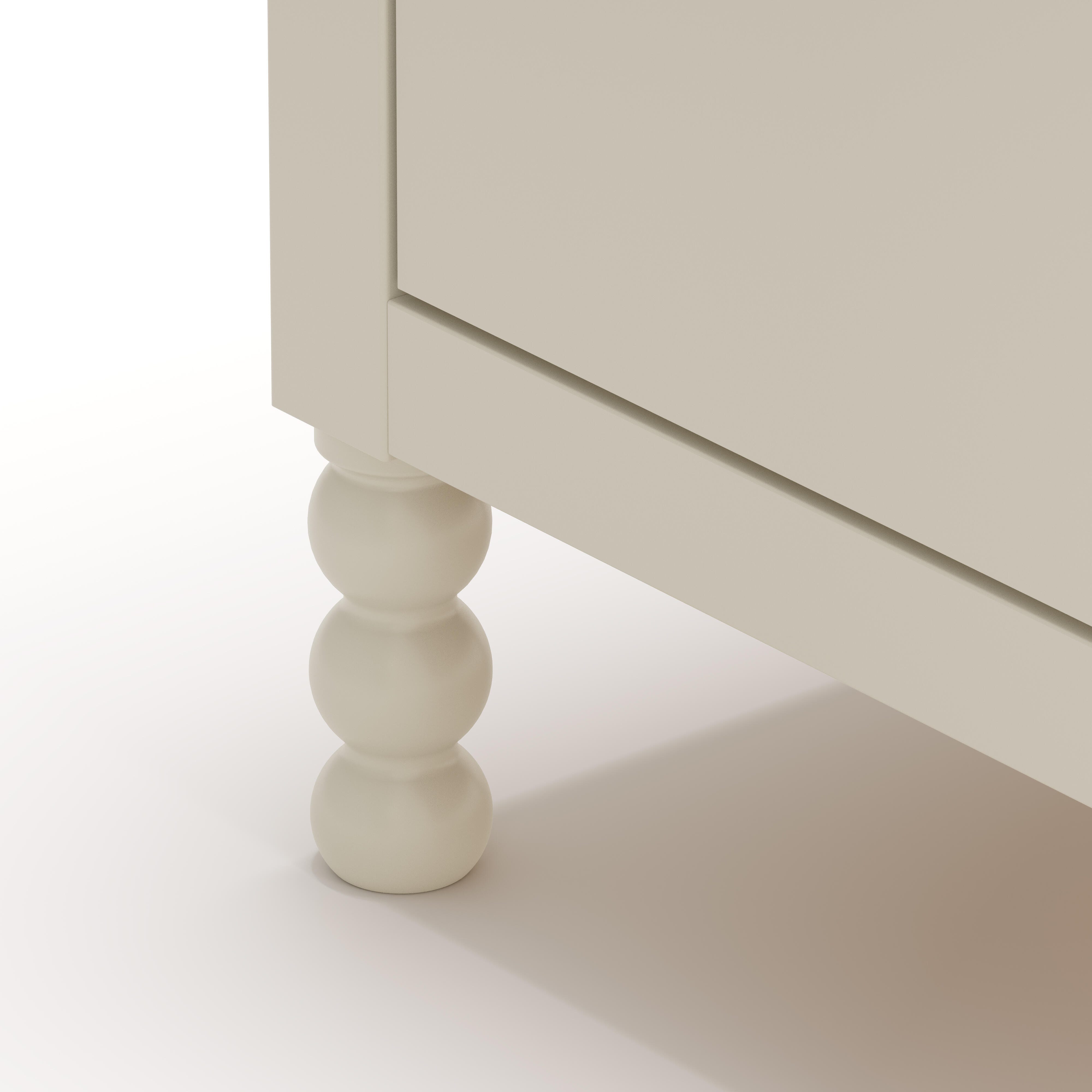 Storkcraft Rio 3 Drawer Chest with Removable Changing Topper, Frosted Oat, large