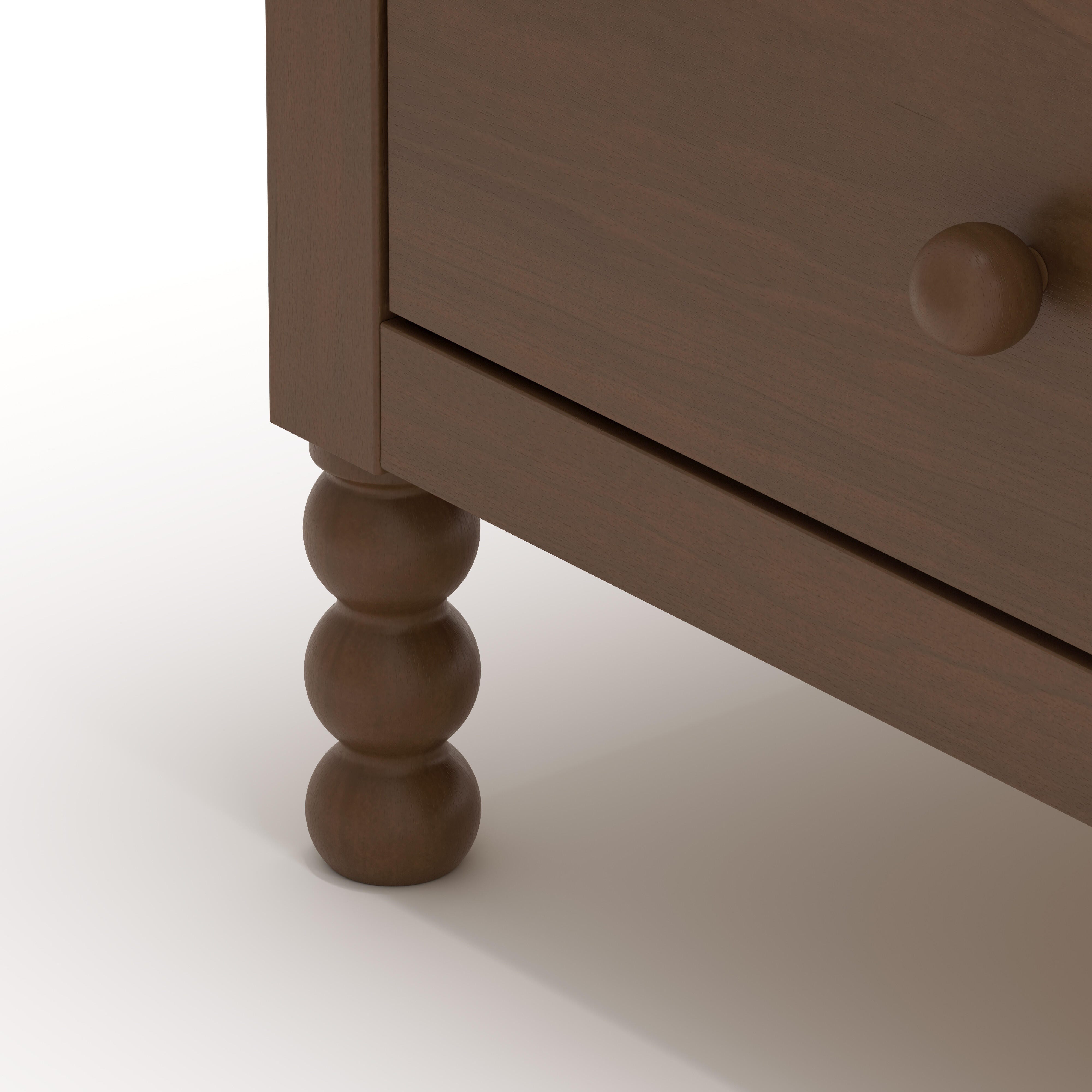 Storkcraft Rio 6 Drawer Double Dresser, Hazelnut, large