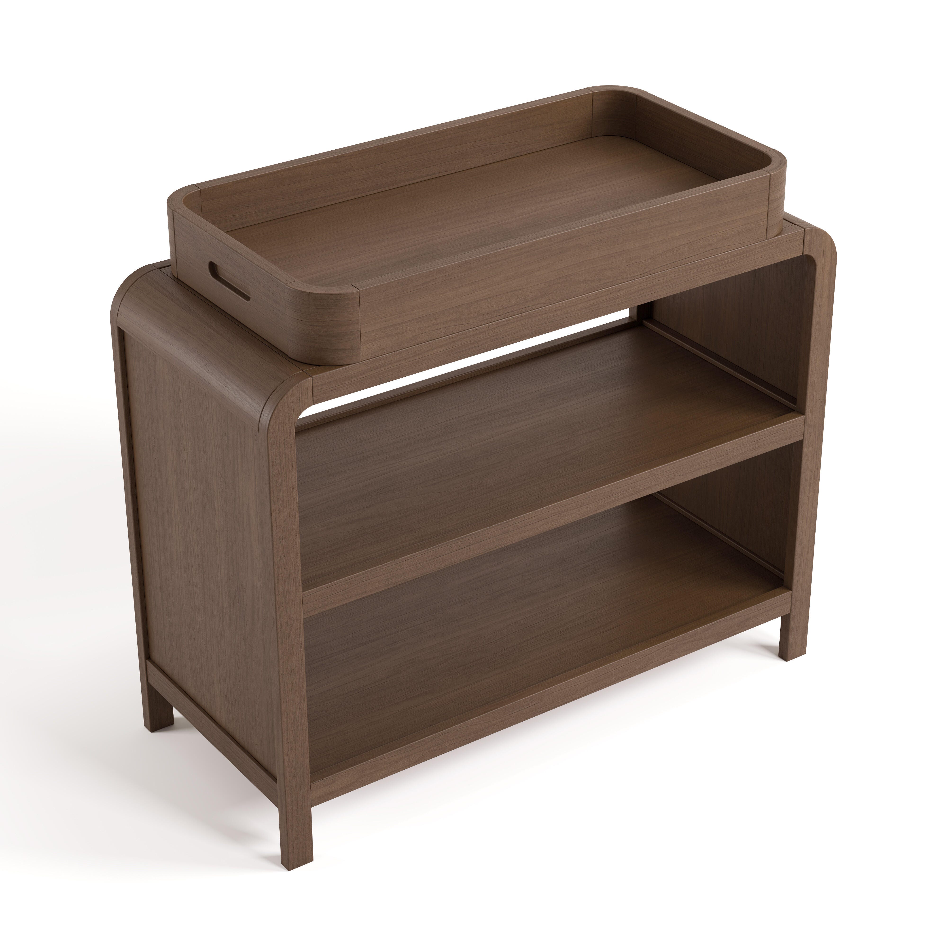 Storkcraft Santos Changing Table, Hazelnut, large