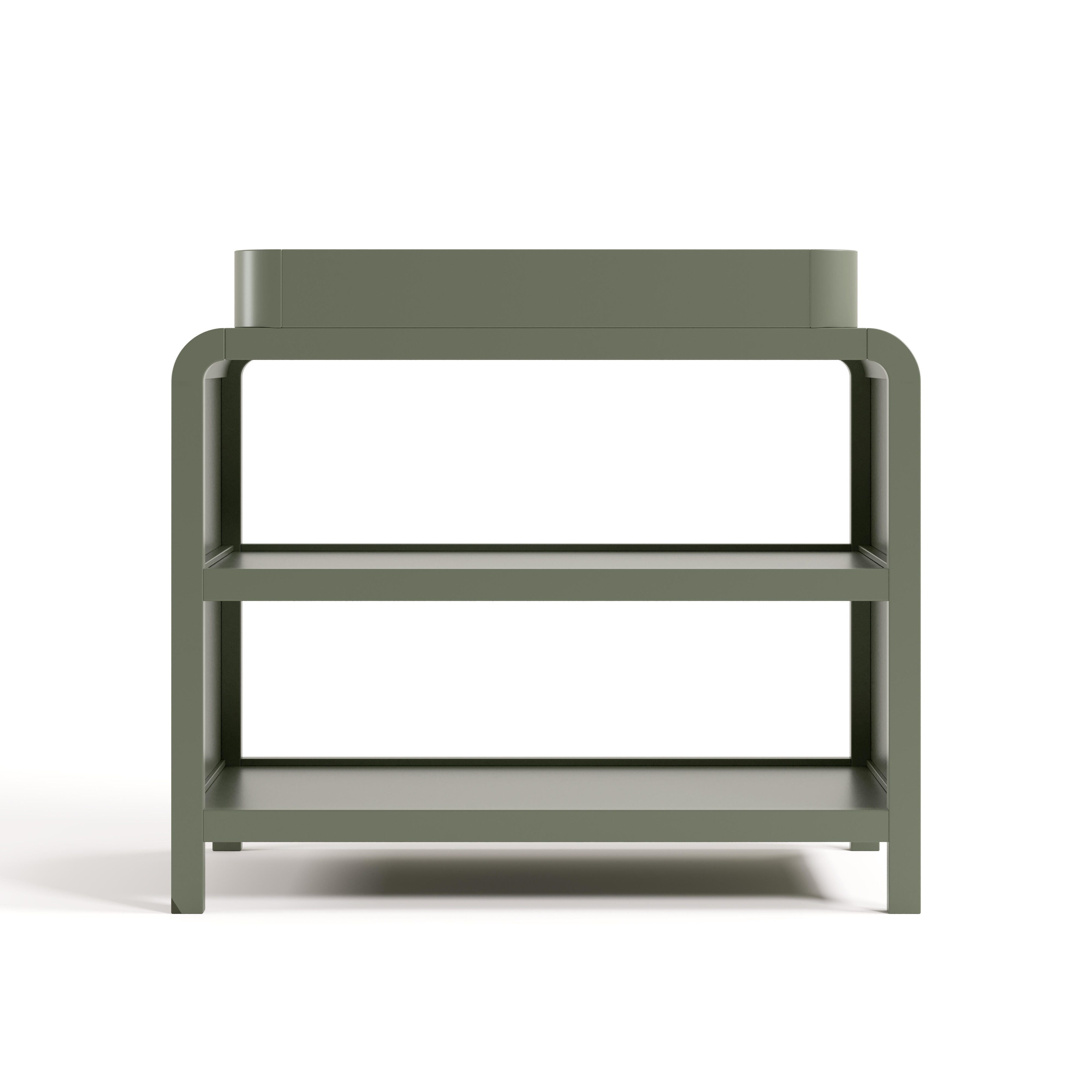 Storkcraft Santos Changing Table, Olive, large