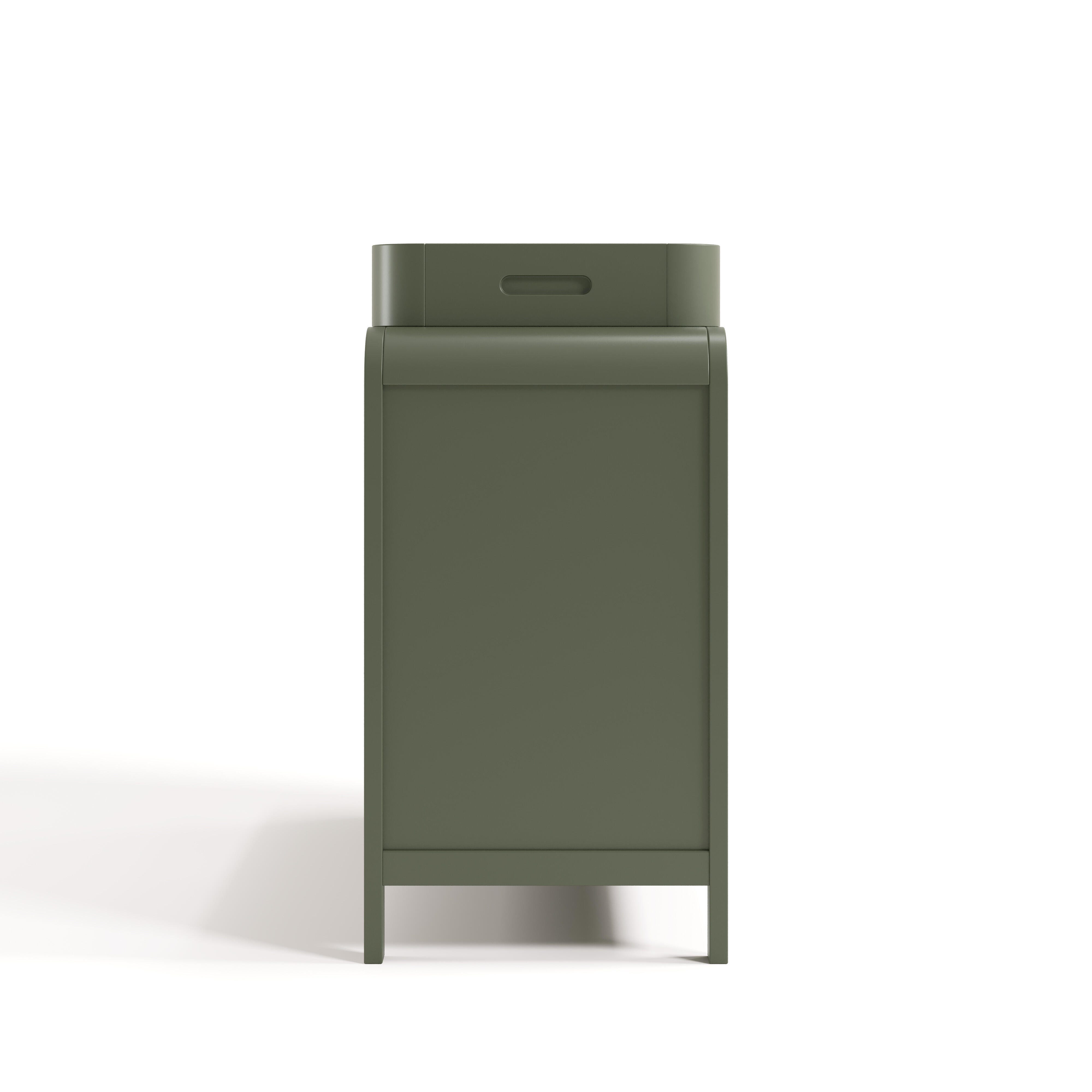 Storkcraft Santos Changing Table, Olive, large