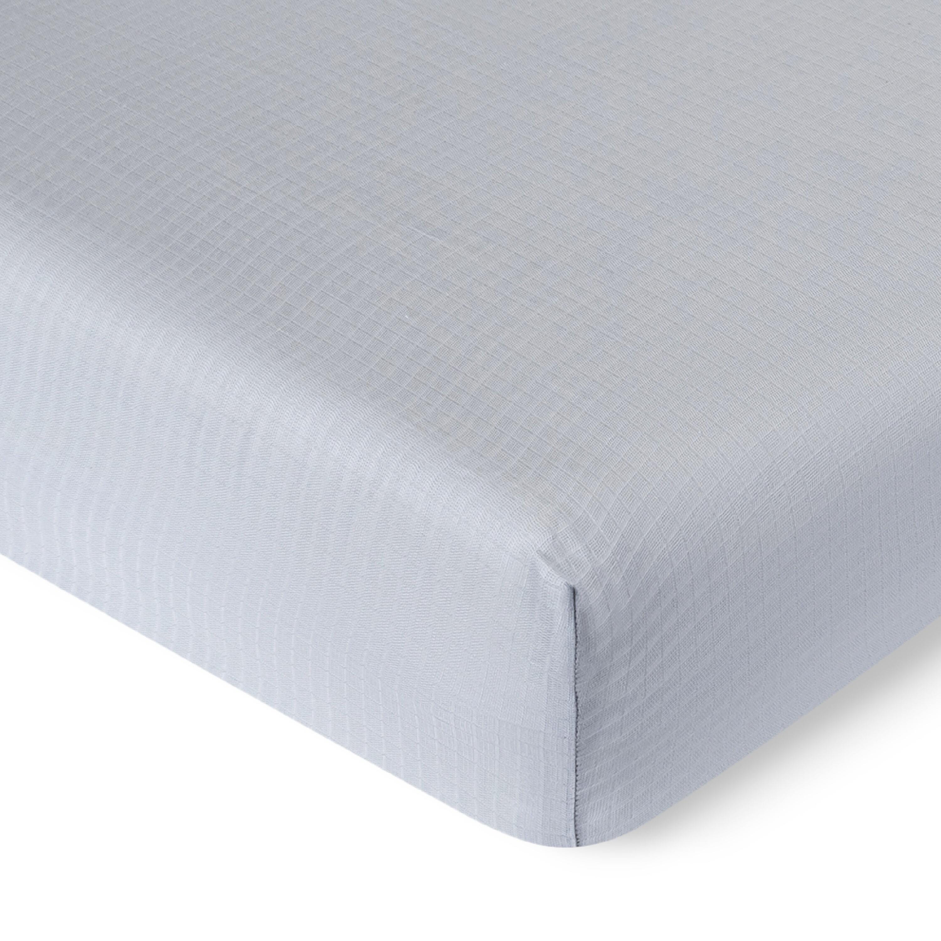 Newton Baby Solid Crib Sheets (Set of 2), Gray, large
