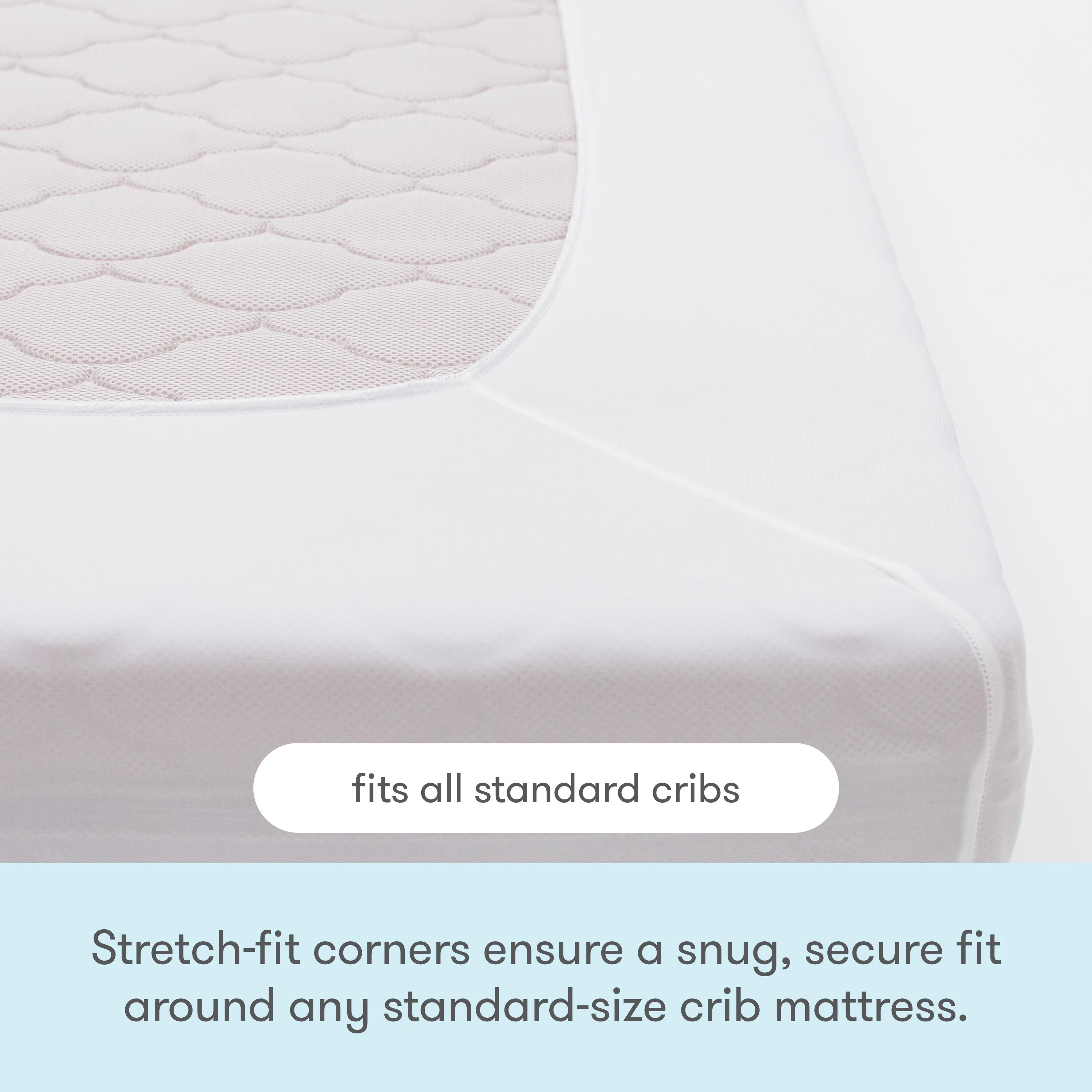 Newton Baby Waterproof Crib Mattress Pad, , large