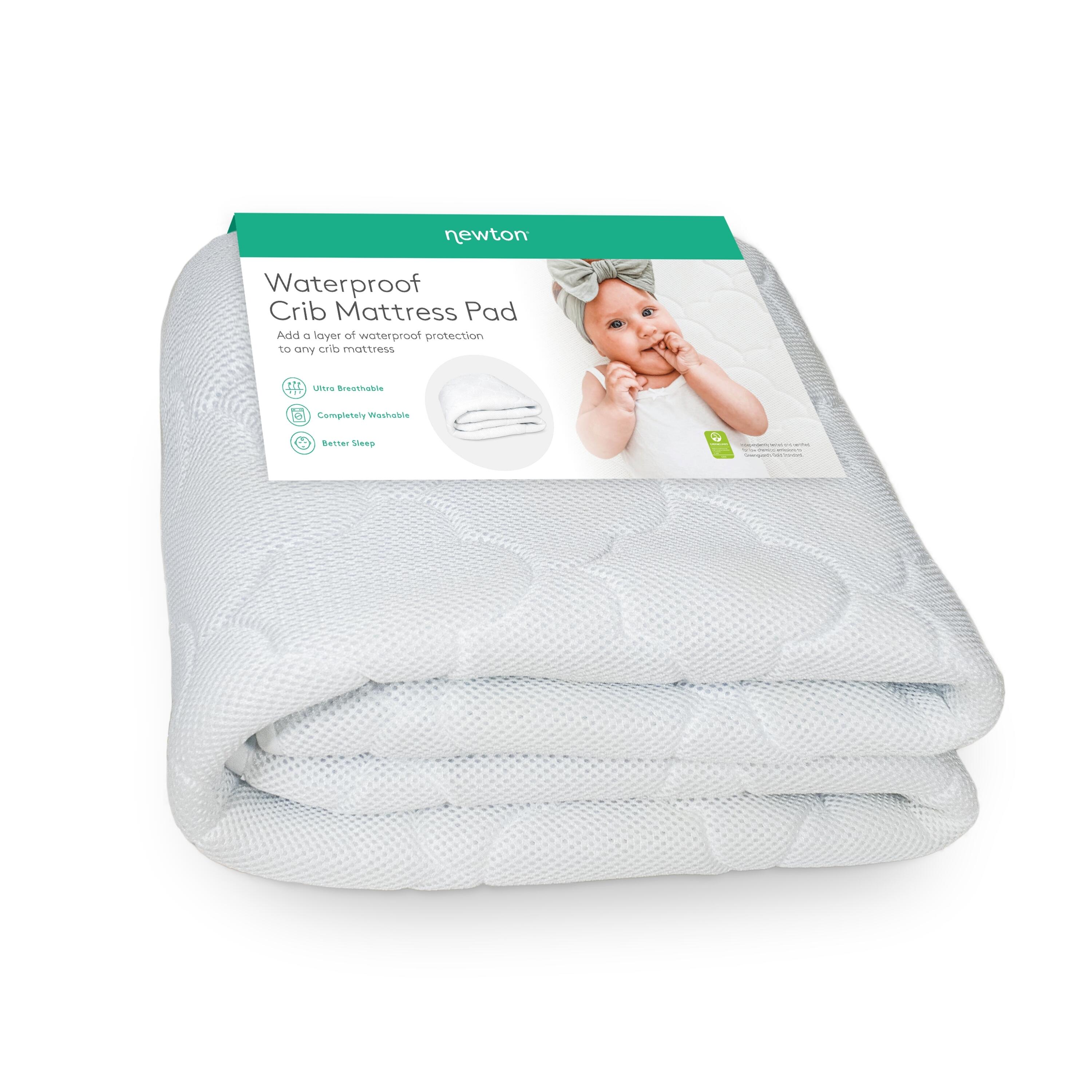 Newton Baby Waterproof Crib Mattress Pad, , large