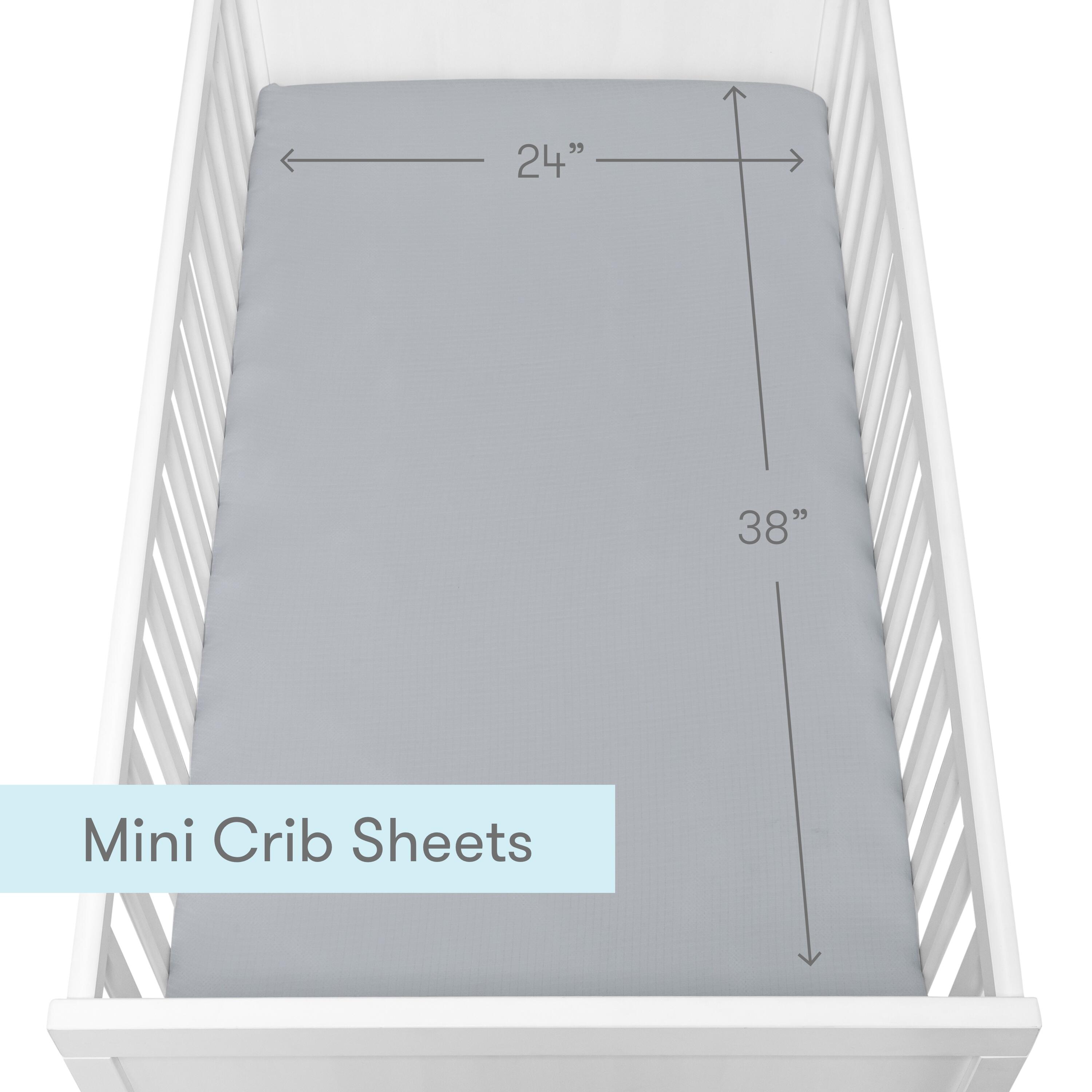 Newton Baby Solid Mini Crib Sheets (Set of 2)
