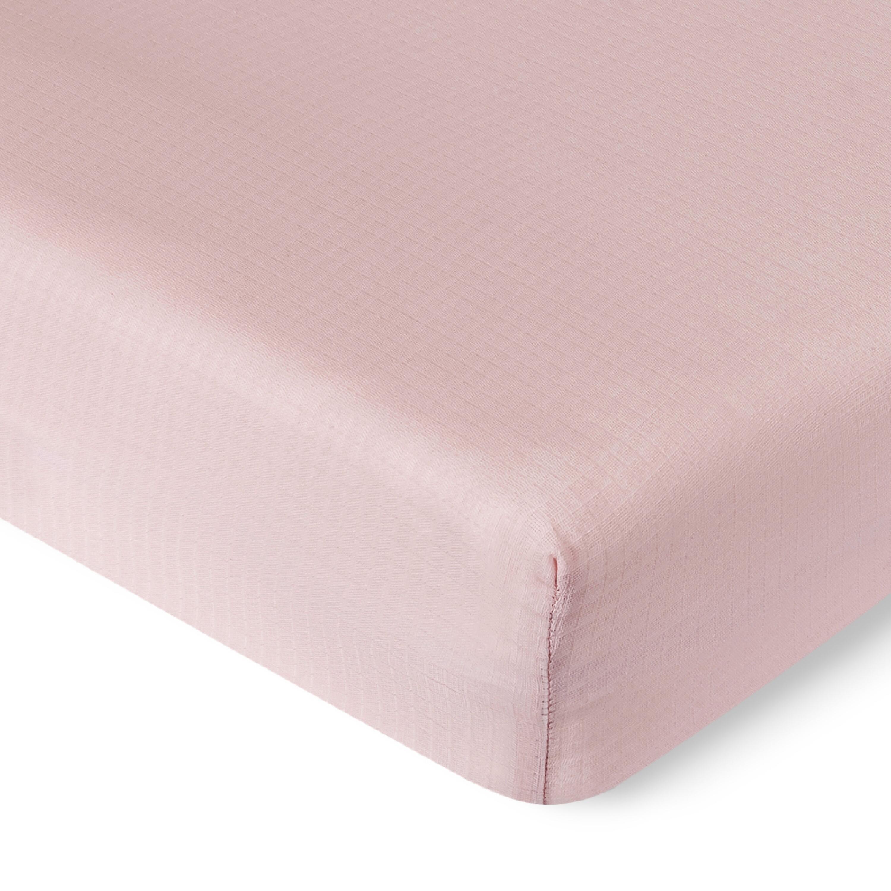 Newton Baby Solid Crib Sheets (Set of 2), Pink, large
