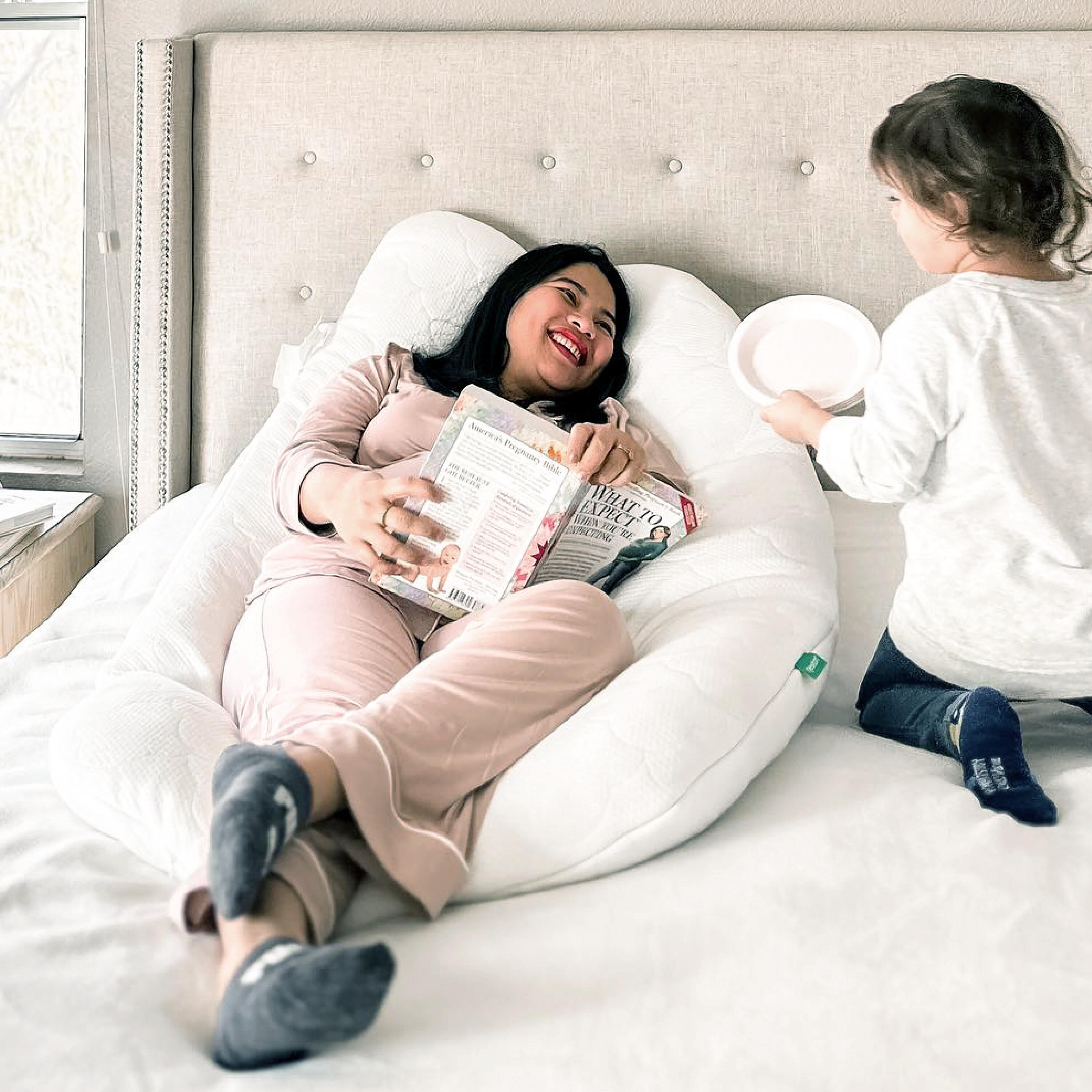 Newton Baby Memory foam Pregnancy Pillow, , large