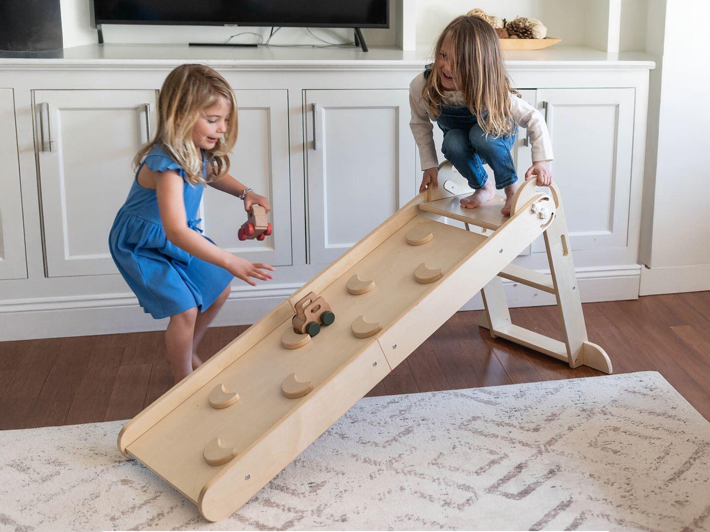 Little Partners 2-in-1 Folding Slide, , large