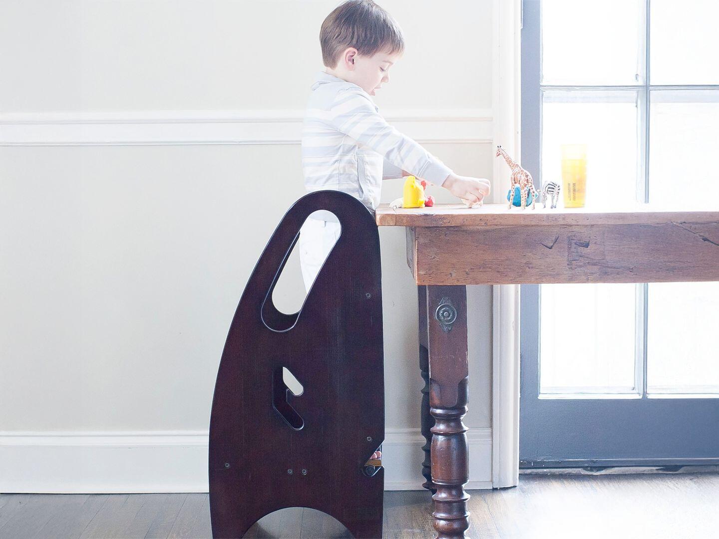 Little Partners 3-in-1 Step Stool, Espresso, rollover