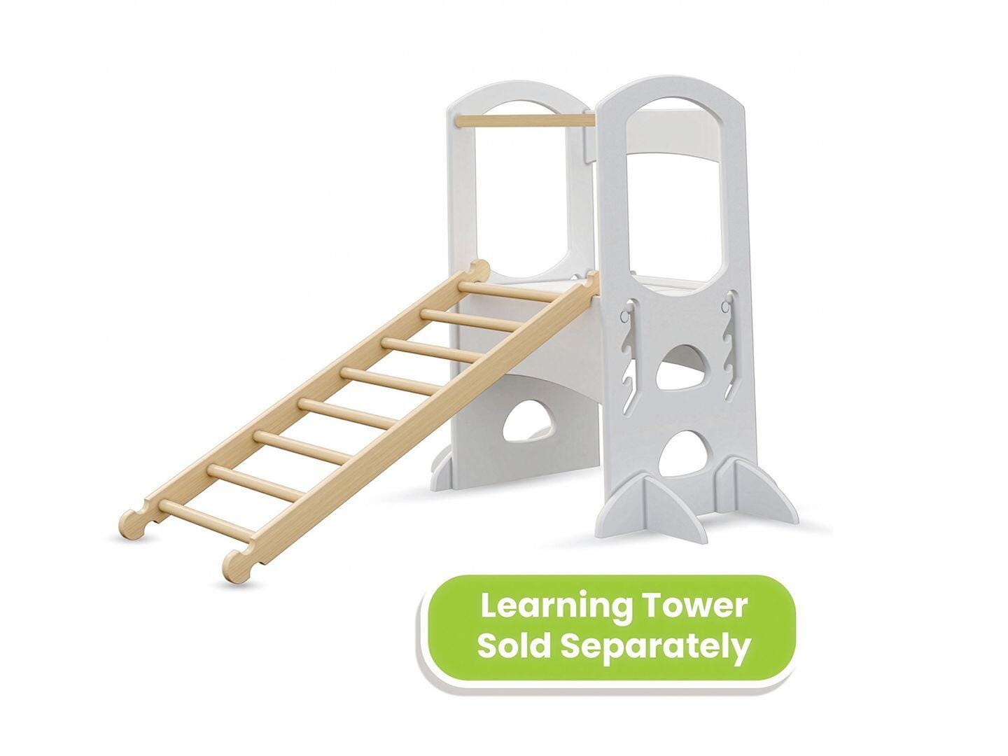 Little Partners Climbing Ladder, Natural, large