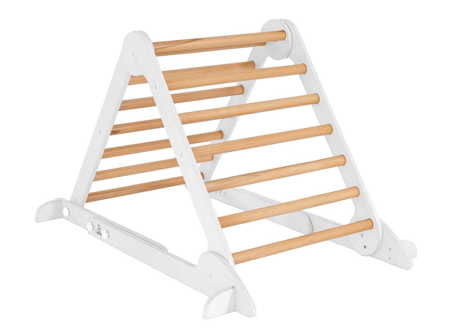 Little Partners Learn 'N Climb Triangle, White/Natural, large