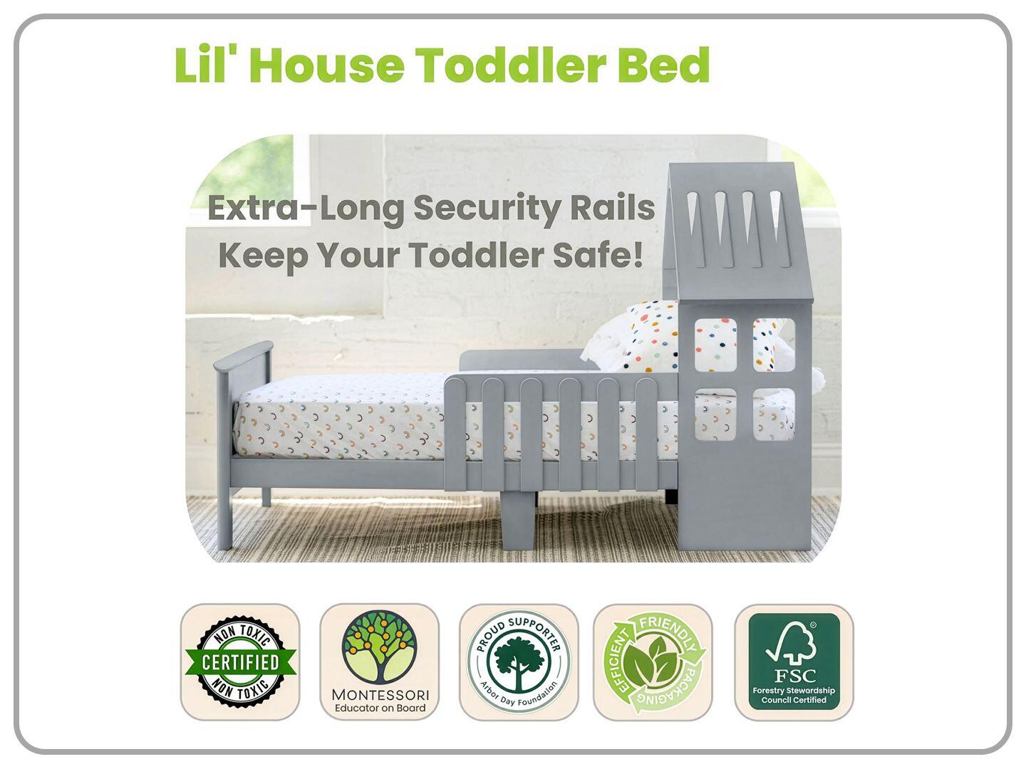 Little Partners Toddler Bed, , large